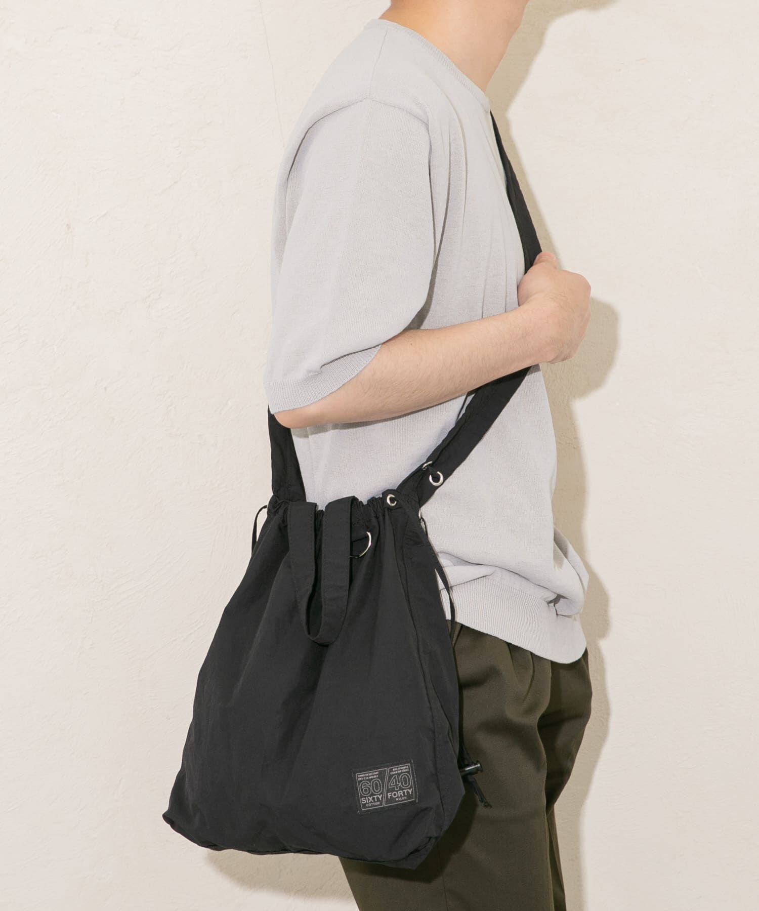 RODE SKO「『ユニセックス』ミニロクヨンギャザーショルダートート」|ショルダー・メッセンジャー|