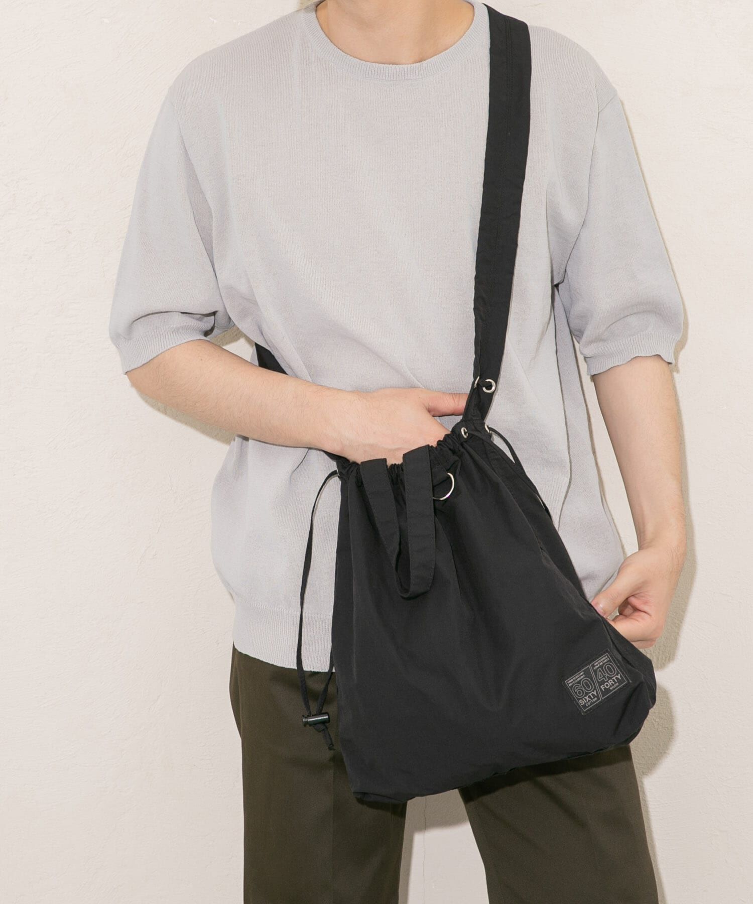 RODE SKO「『ユニセックス』ミニロクヨンギャザーショルダートート」|ショルダー・メッセンジャー|