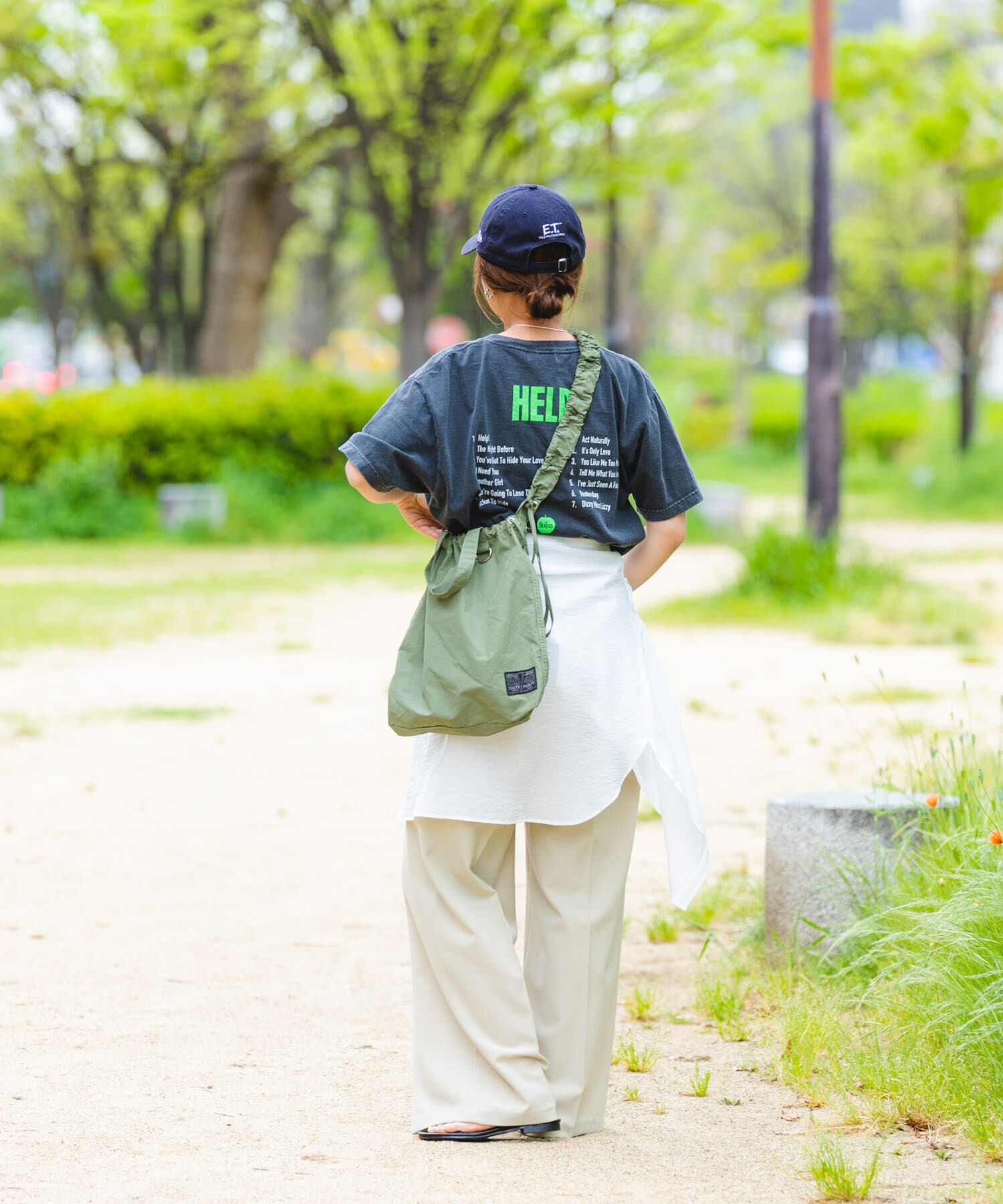 RODE SKO「『ユニセックス』ミニロクヨンギャザーショルダートート」|ショルダー・メッセンジャー|