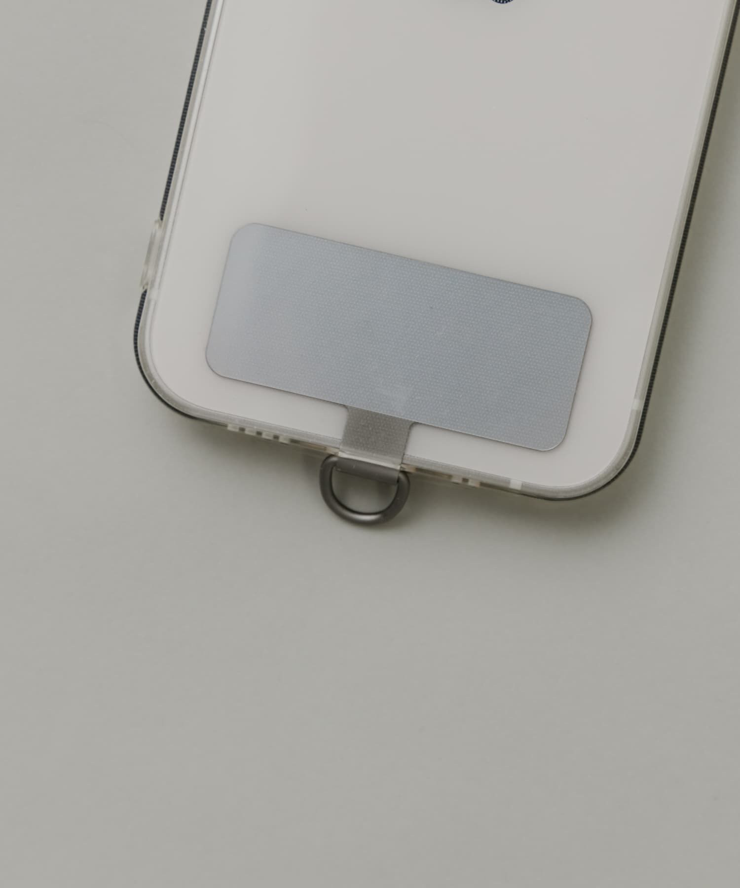 SMELLY「『WEB/一部店舗限定』ステンレススマホプレート」|モバイルケース|シルバー