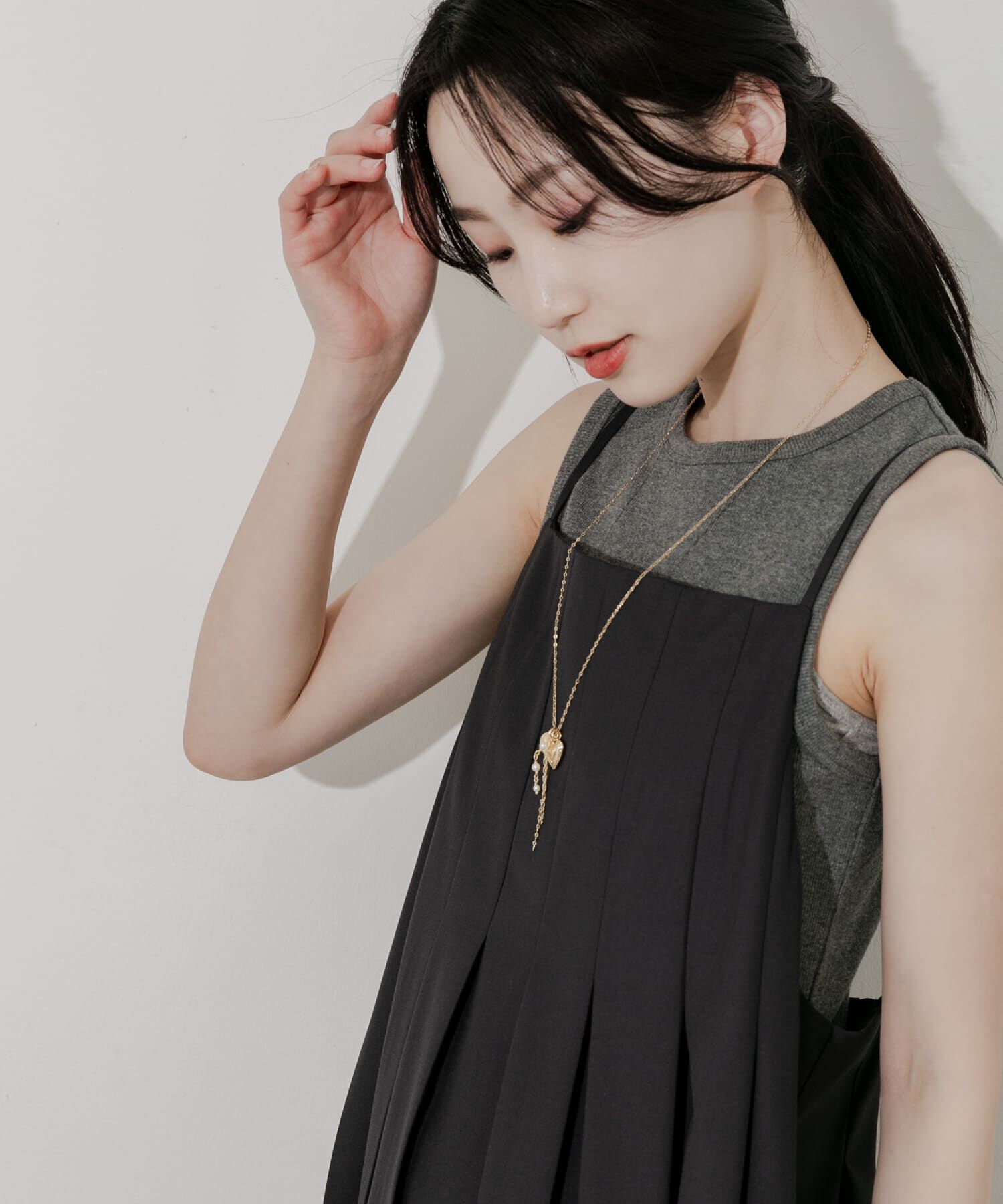 SMELLY「パールモチーフマルチWAYスライドネックレス」|ネックレス|