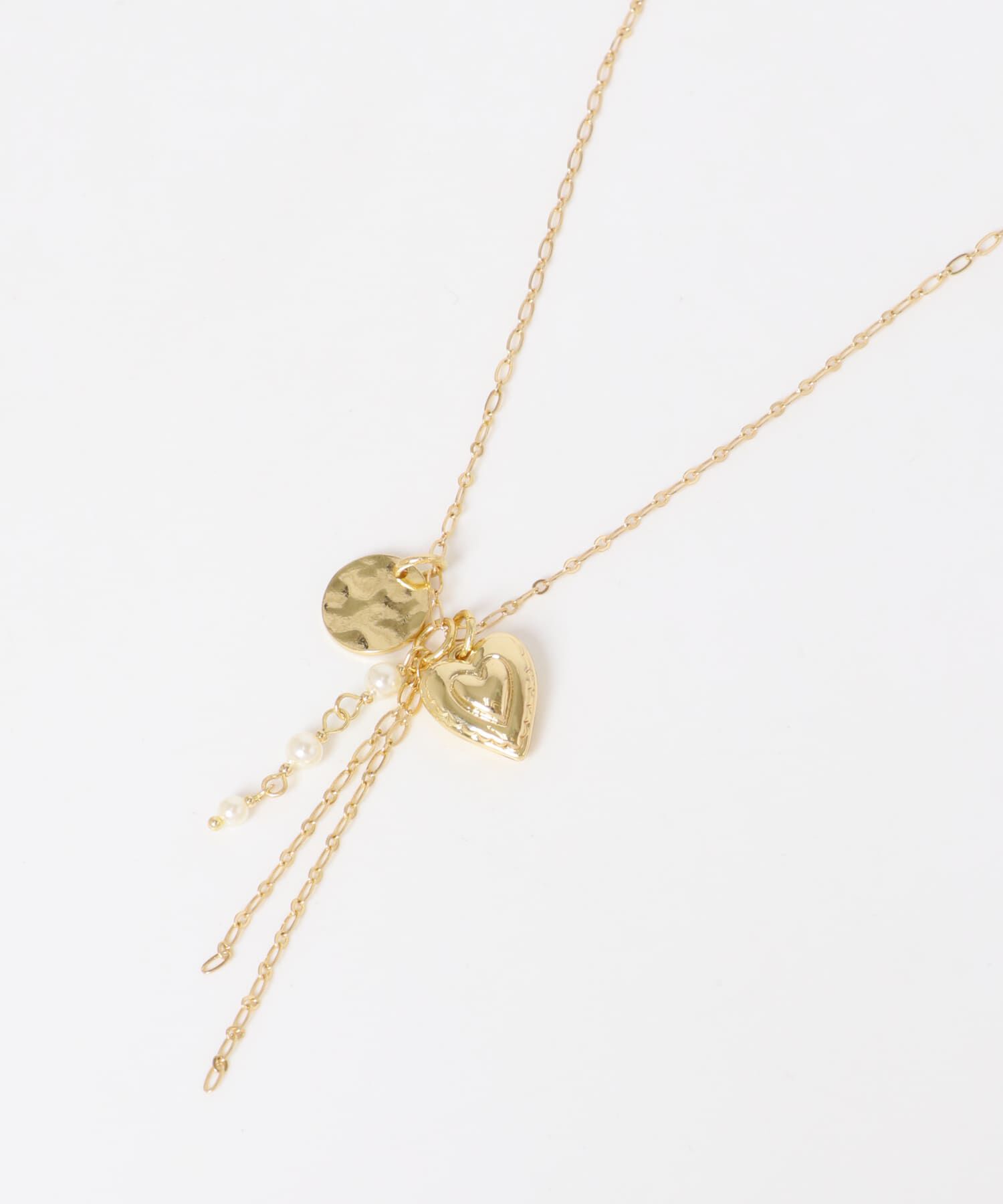 SMELLY「パールモチーフマルチWAYスライドネックレス」|ネックレス|