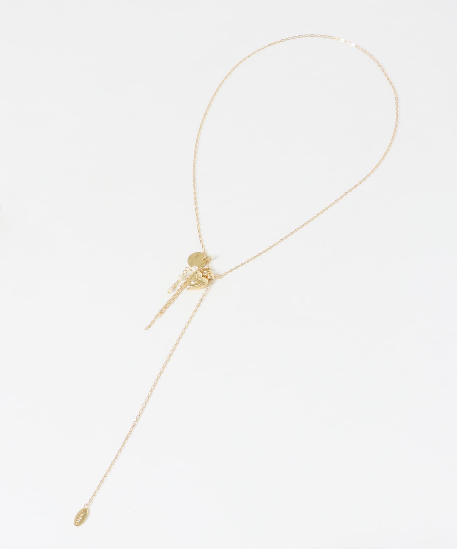 SMELLY「パールモチーフマルチWAYスライドネックレス」|ネックレス|