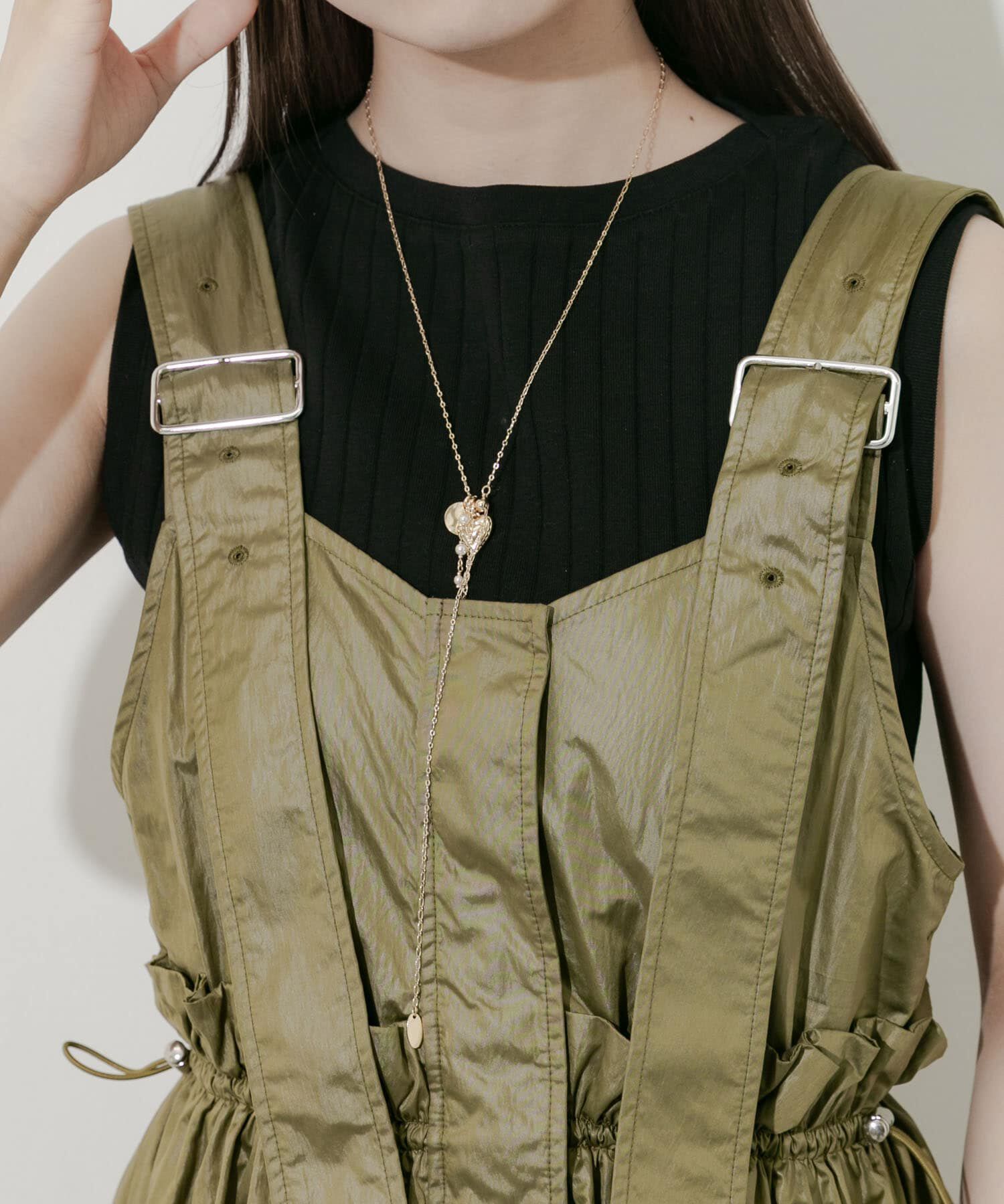 SMELLY「パールモチーフマルチWAYスライドネックレス」|ネックレス|