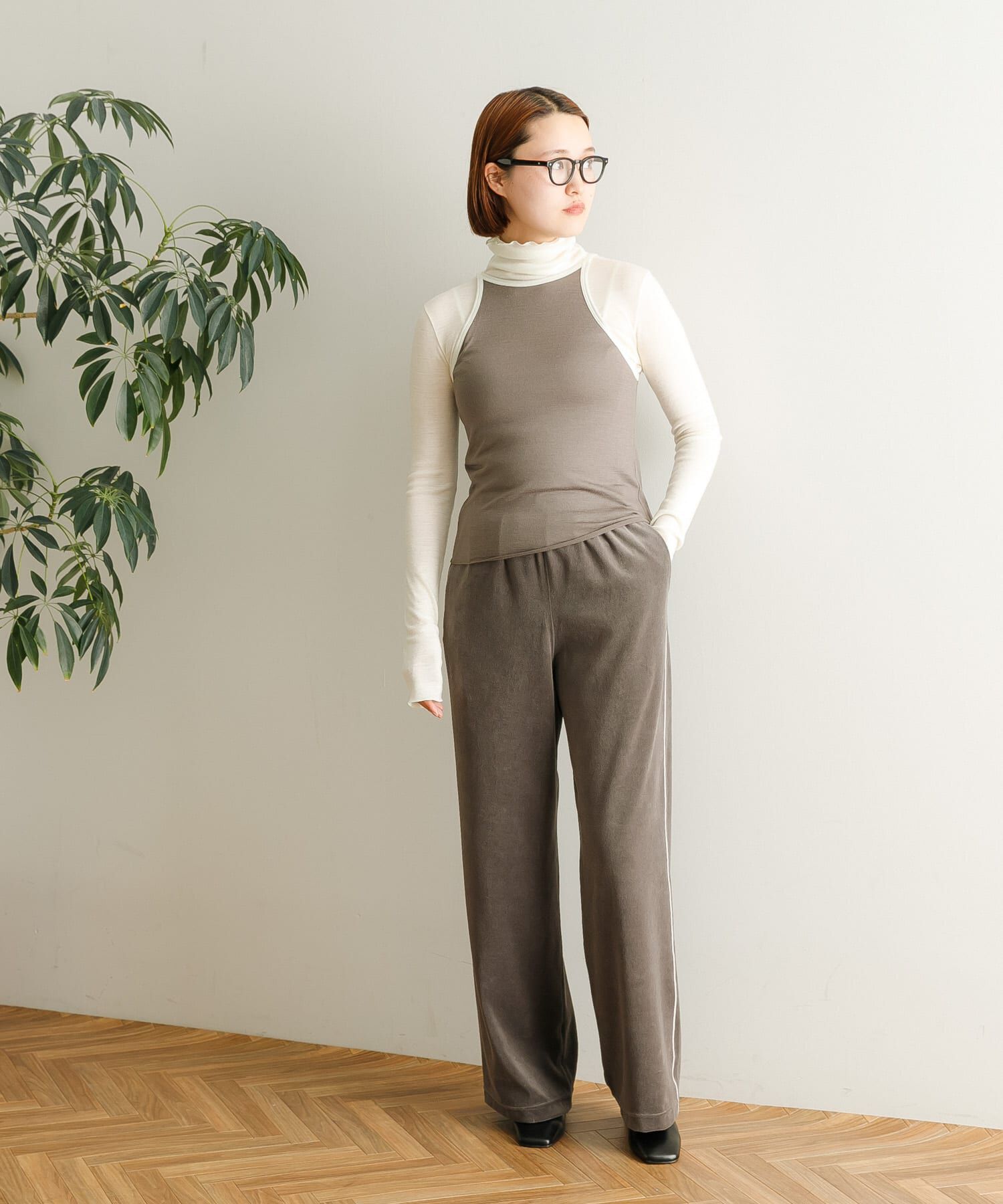 URBAN RESEARCH「『別注』GGG&times;URBAN RESEARCH　ニットキャミソール」|キャミソール|