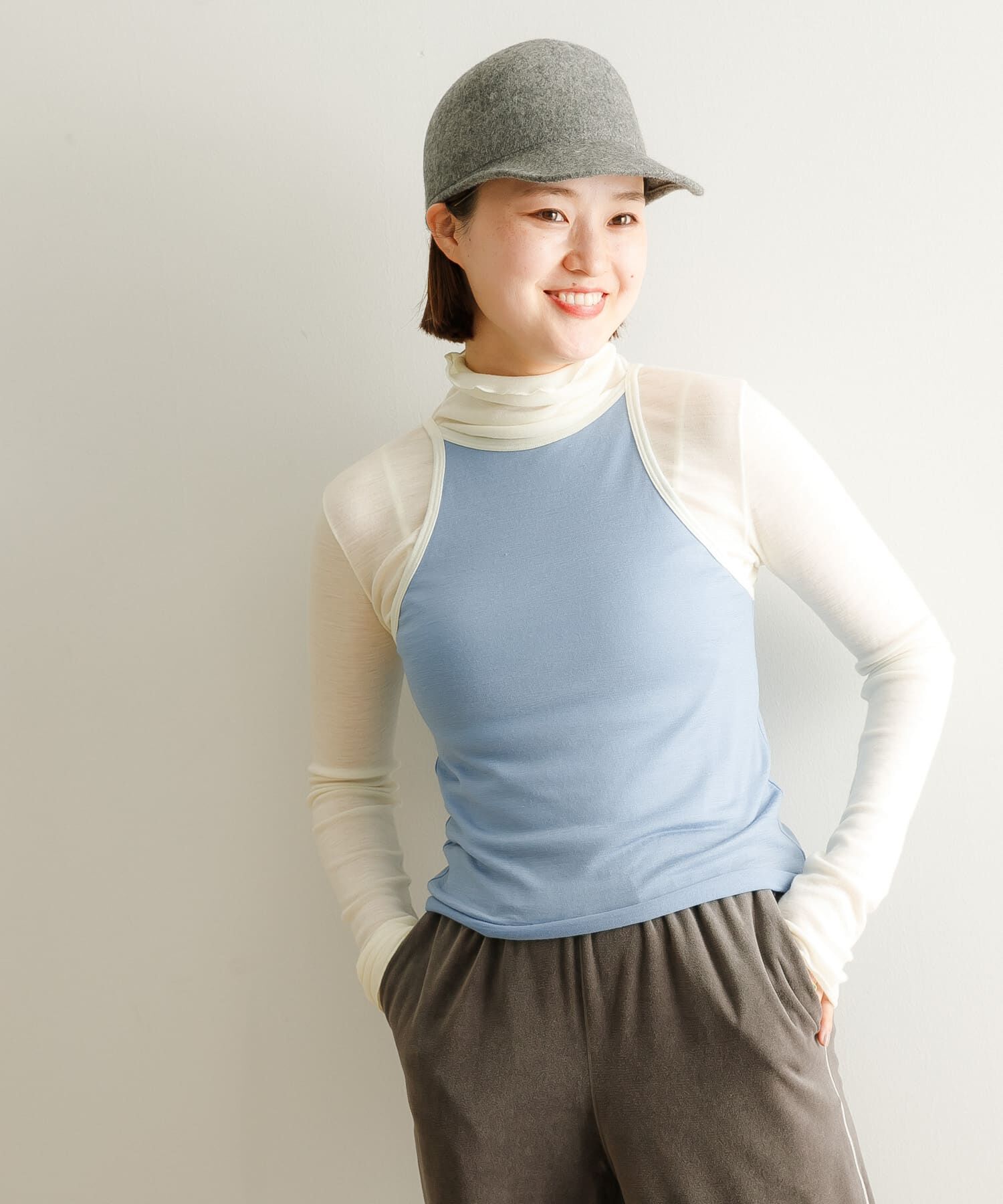 URBAN RESEARCH「『別注』GGG&times;URBAN RESEARCH　ニットキャミソール」|キャミソール|