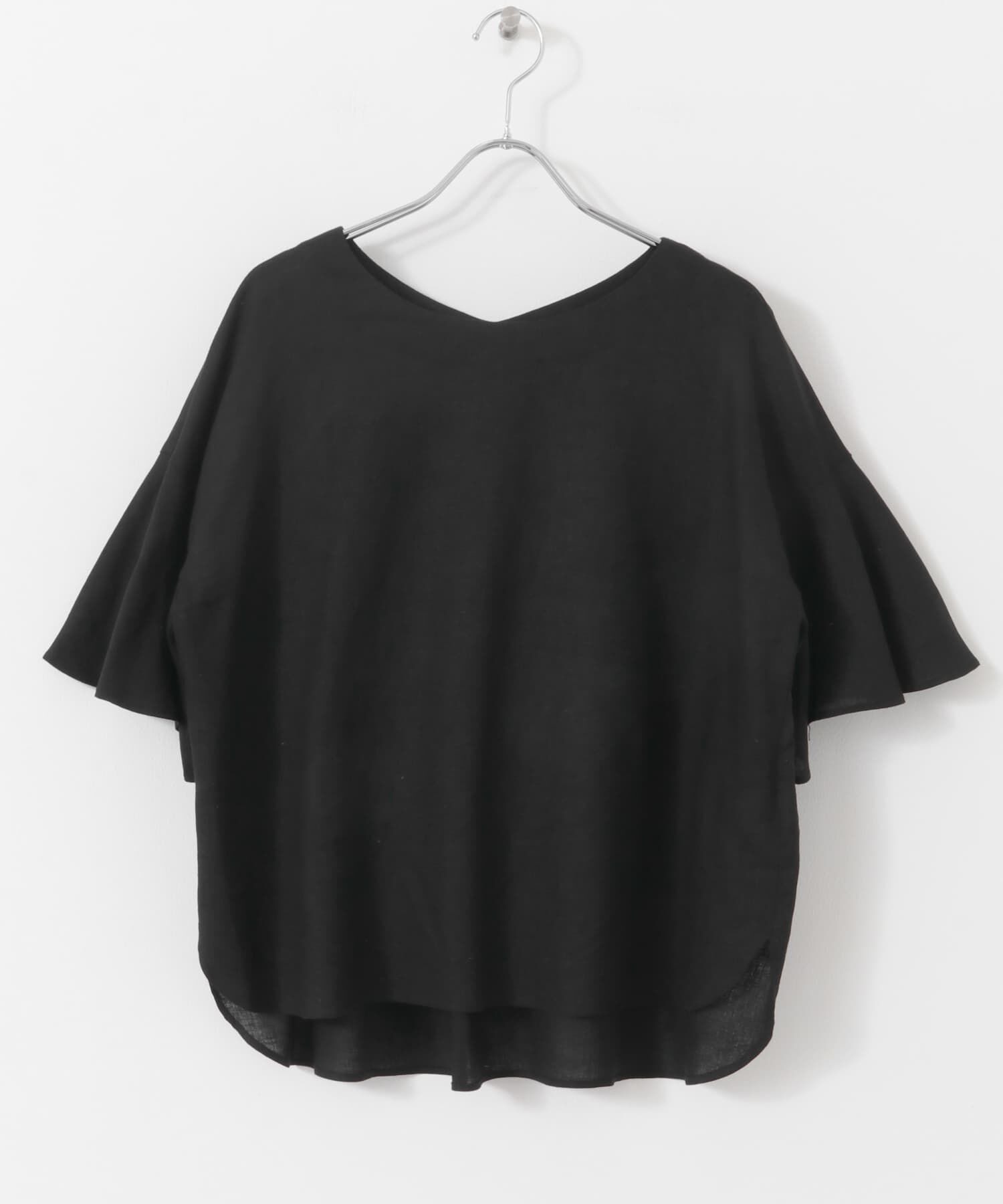 URBAN RESEARCH ROSSO「F by ROSSO　リネンフレアスリーブブラウス」|シャツ・ブラウス|