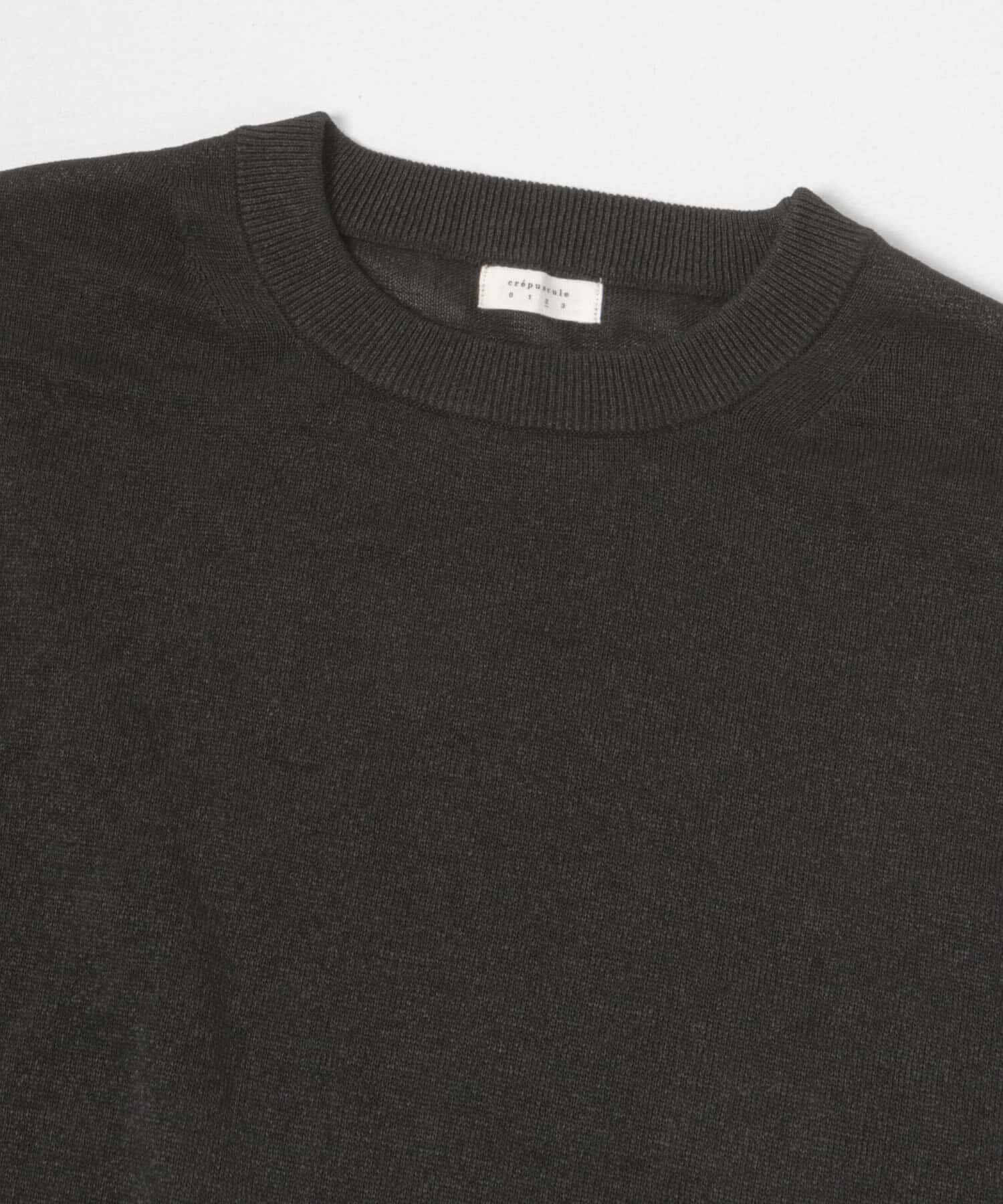 URBAN RESEARCH「『別注』crepuscule&times;UR　Washi Knit Short-Sleeve T-shirts」|ニット・セーター|