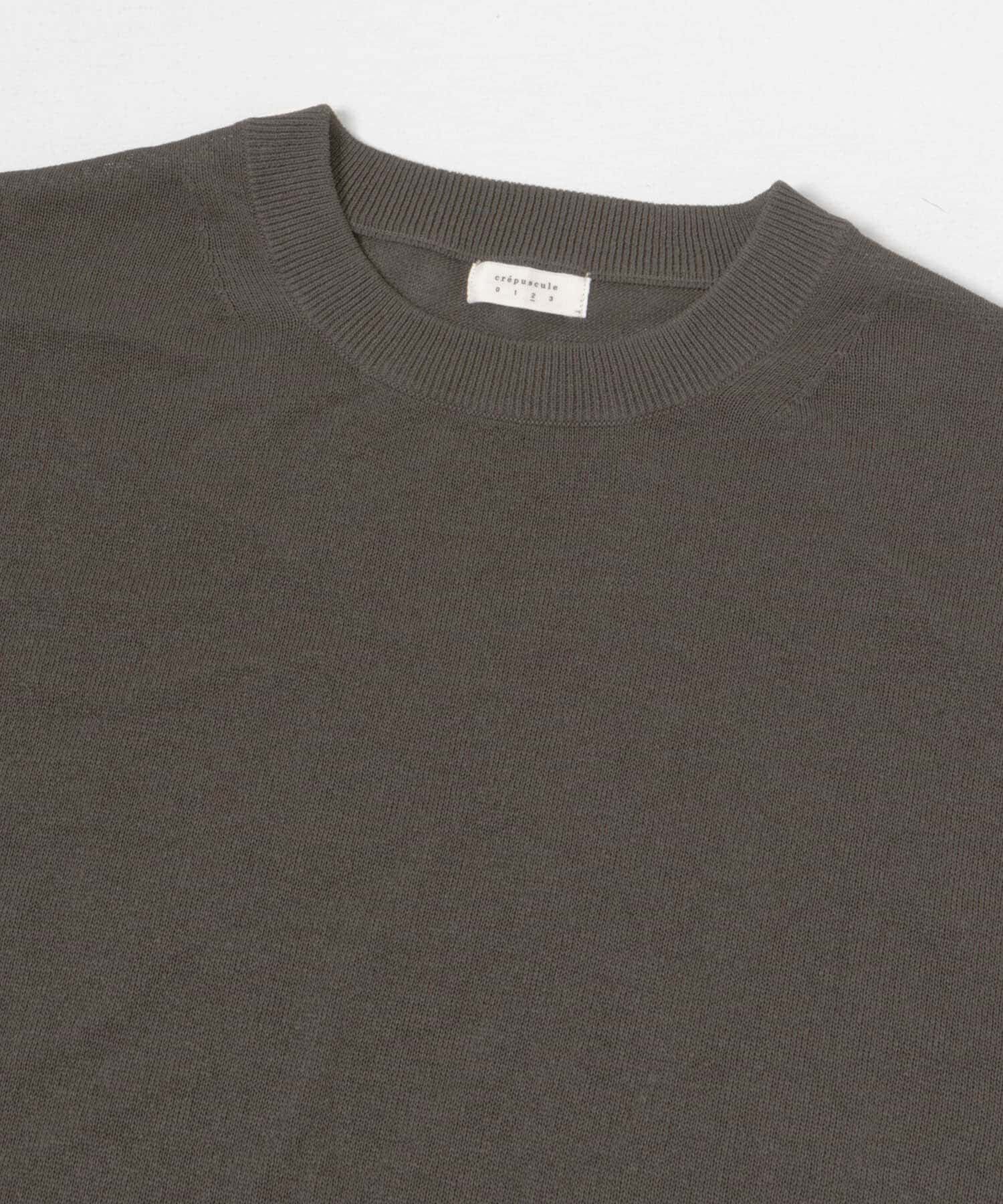 URBAN RESEARCH「『別注』crepuscule&times;UR　Washi Knit Short-Sleeve T-shirts」|ニット・セーター|