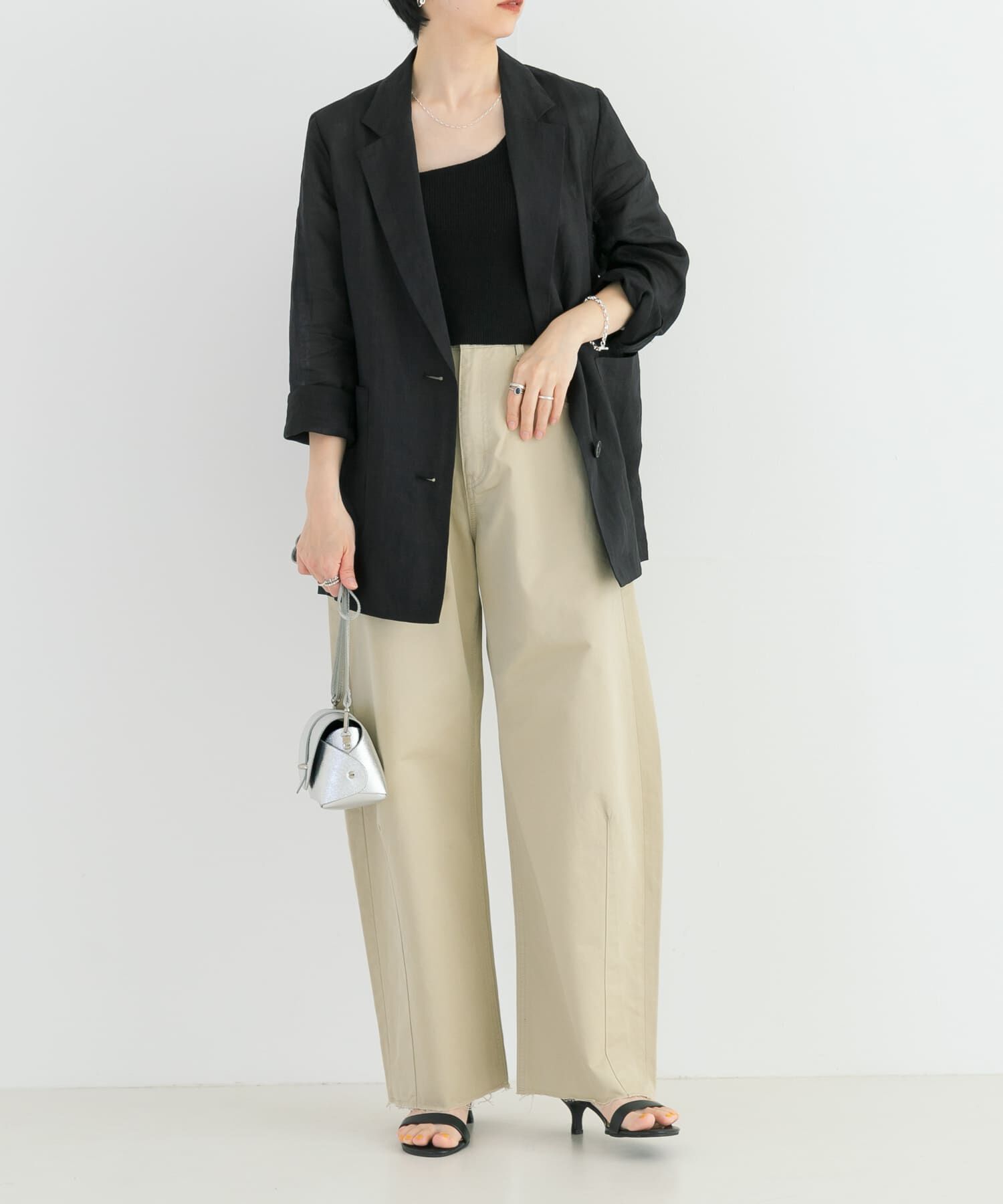 URBAN RESEARCH「ワンショルダーニットベスト」|ニット・セーター|