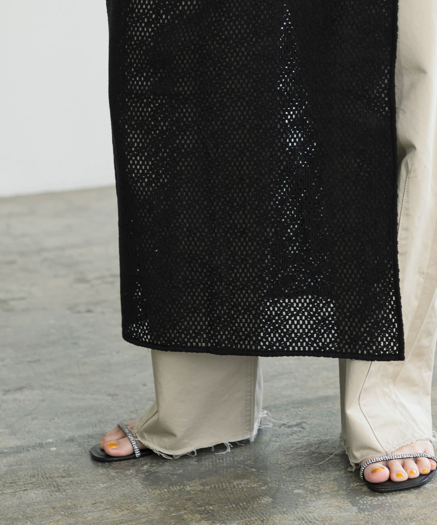 URBAN RESEARCH「インドコットンレースストール」|スカート|