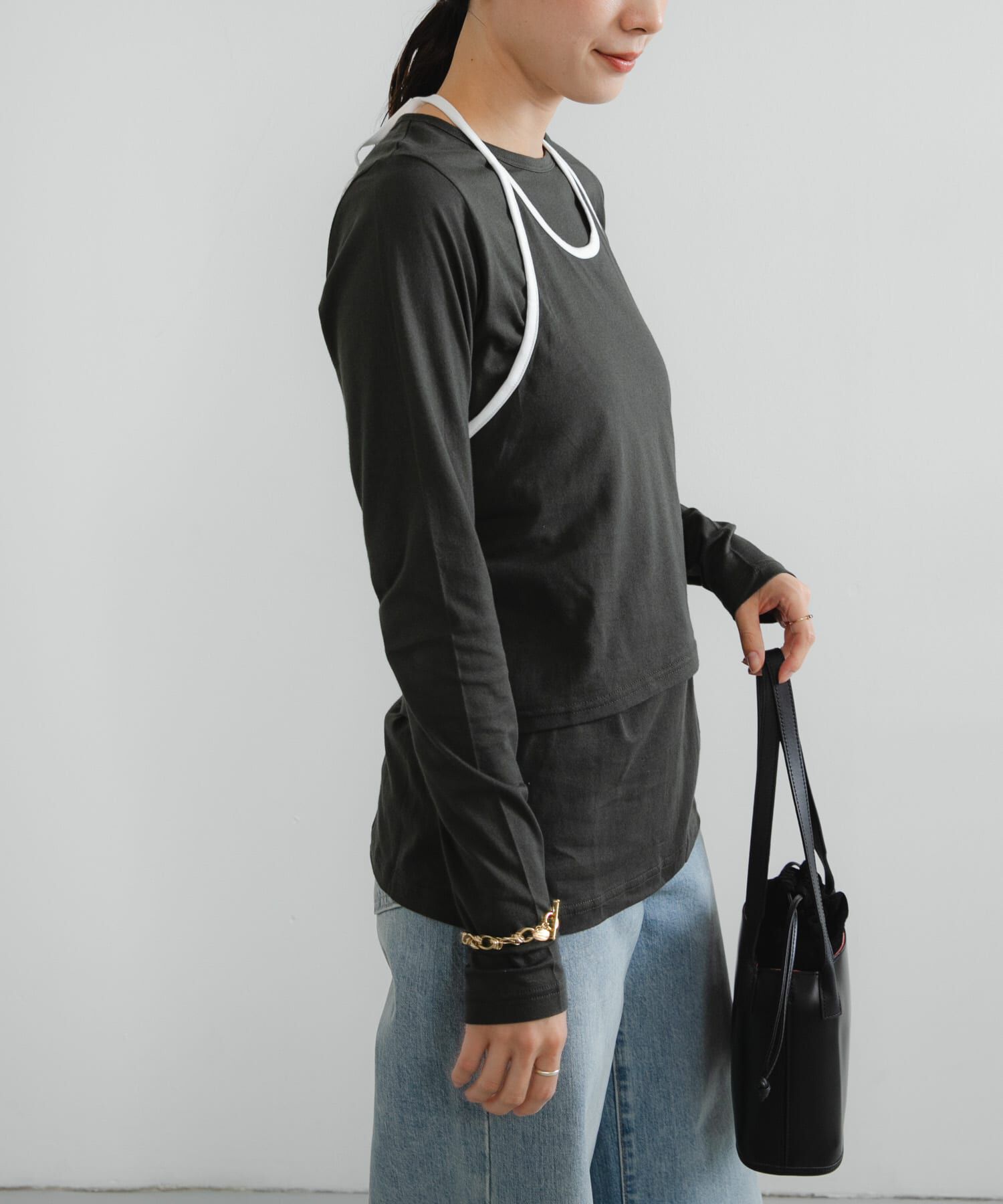 URBAN RESEARCH「レイヤードデザインカットソー」|Tシャツ・カットソー|