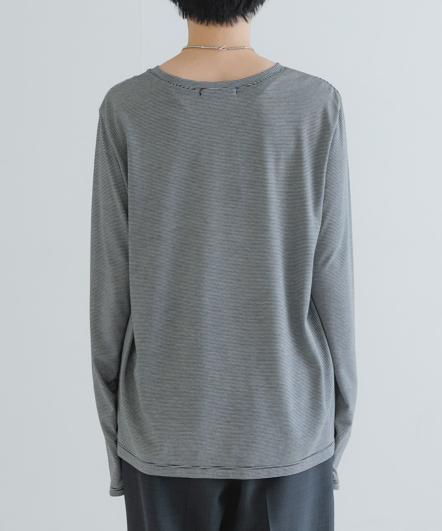 URBAN RESEARCH「テンセルコットンボーダーカットソー」|Tシャツ・カットソー|