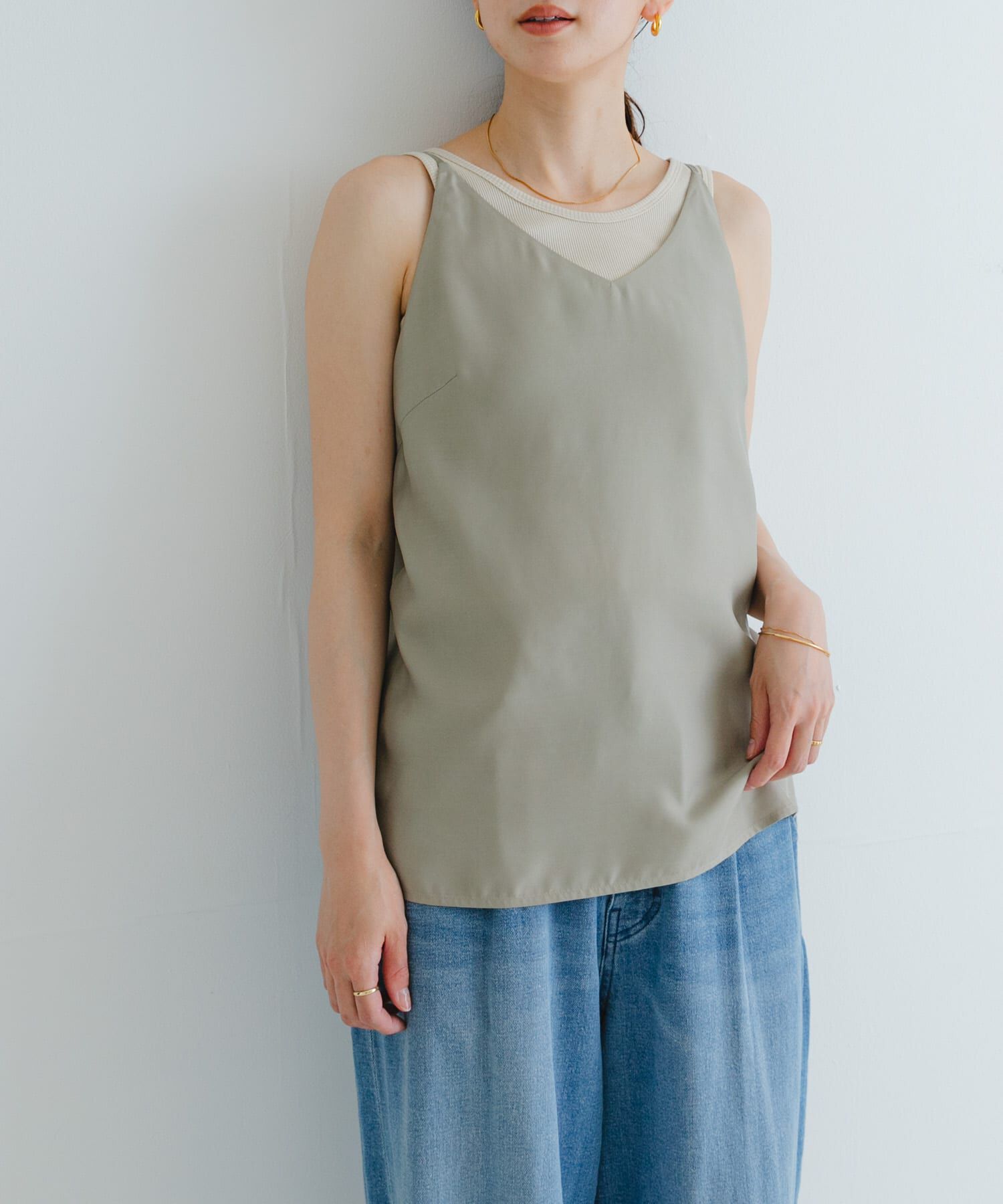 URBAN RESEARCH「『接触冷感』キュプラキャミトップ」|キャミソール|