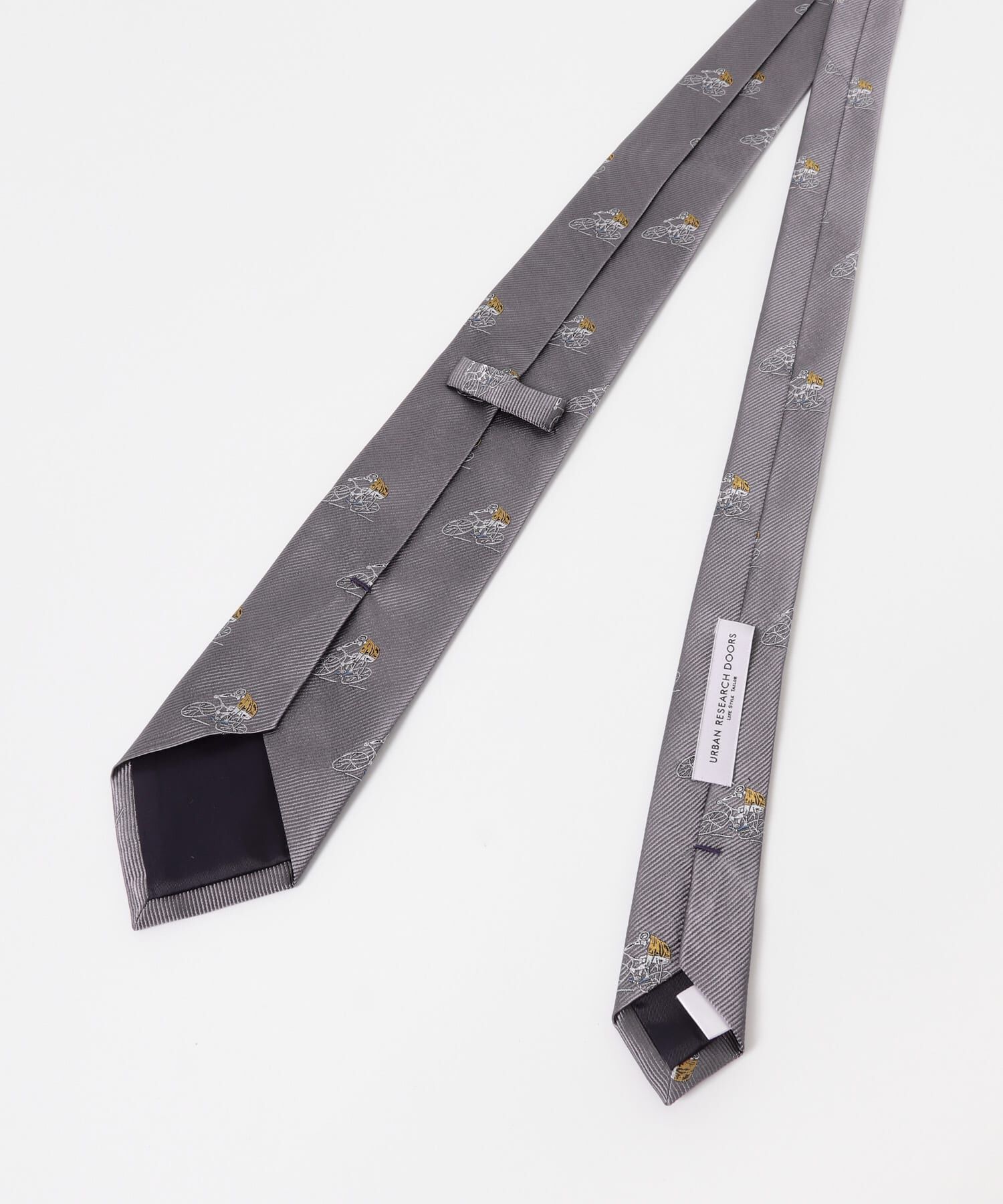 URBAN RESEARCH DOORS「LIFE STYLE TAILOR　25AWサイクルモチーフタイ」|ネクタイ・蝶ネクタイ|