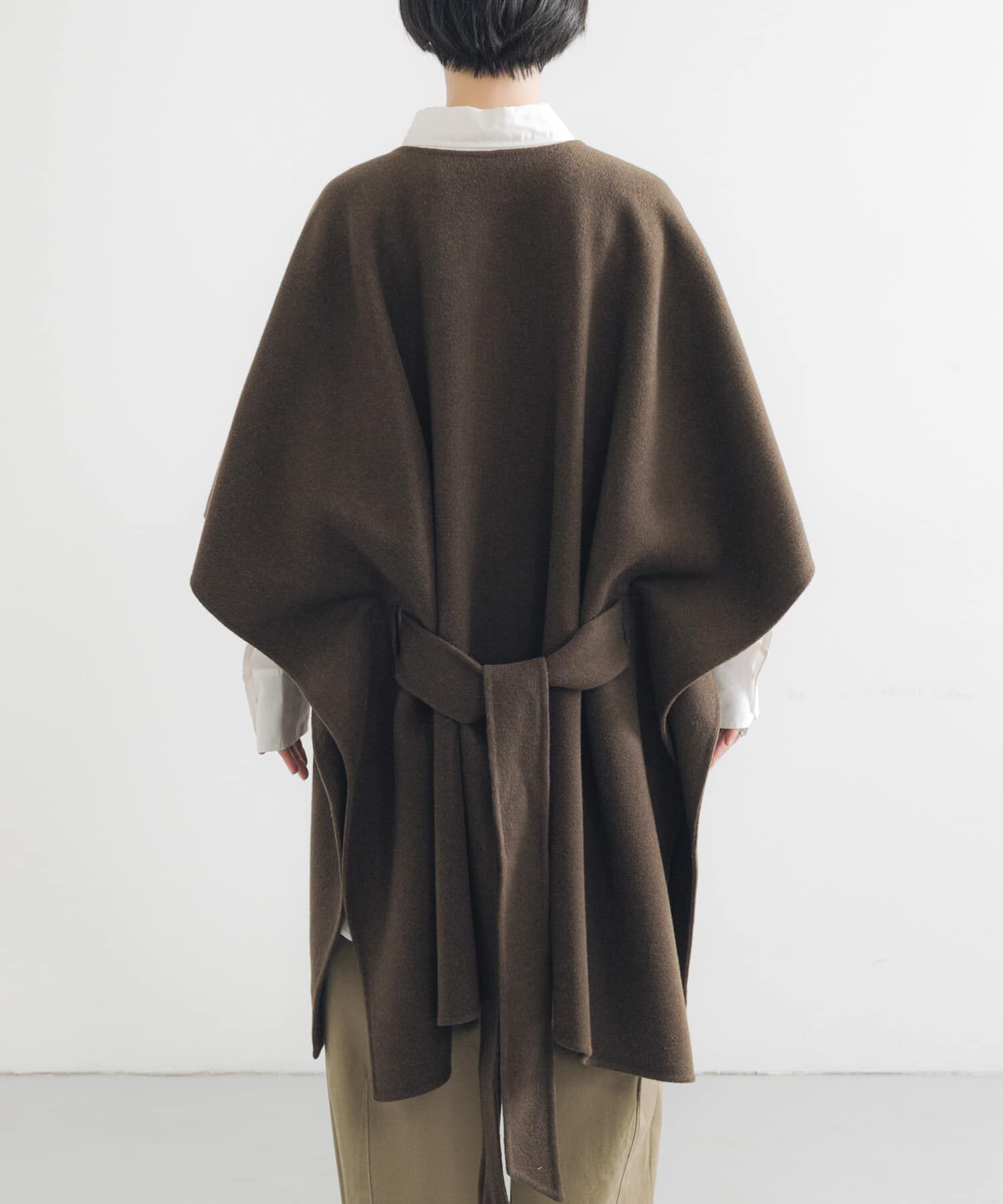 URBAN RESEARCH「ウールカシミヤリバーポンチョ」|ポンチョ・ケープ|