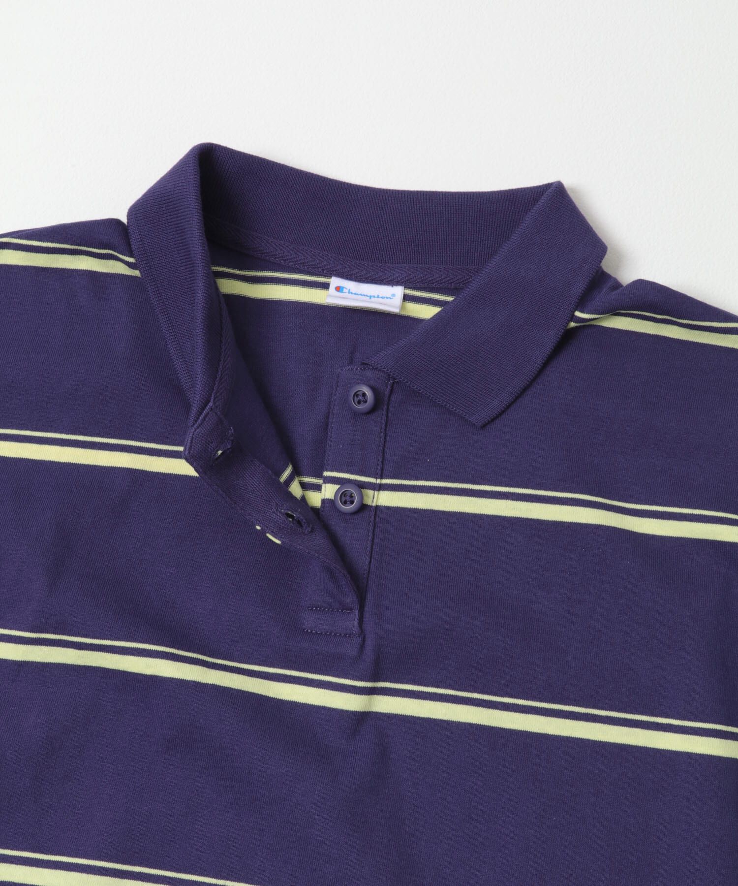 URBAN RESEARCH DOORS「Champion　LONGSLEEVE BORDER POLO」|Tシャツ・カットソー|
