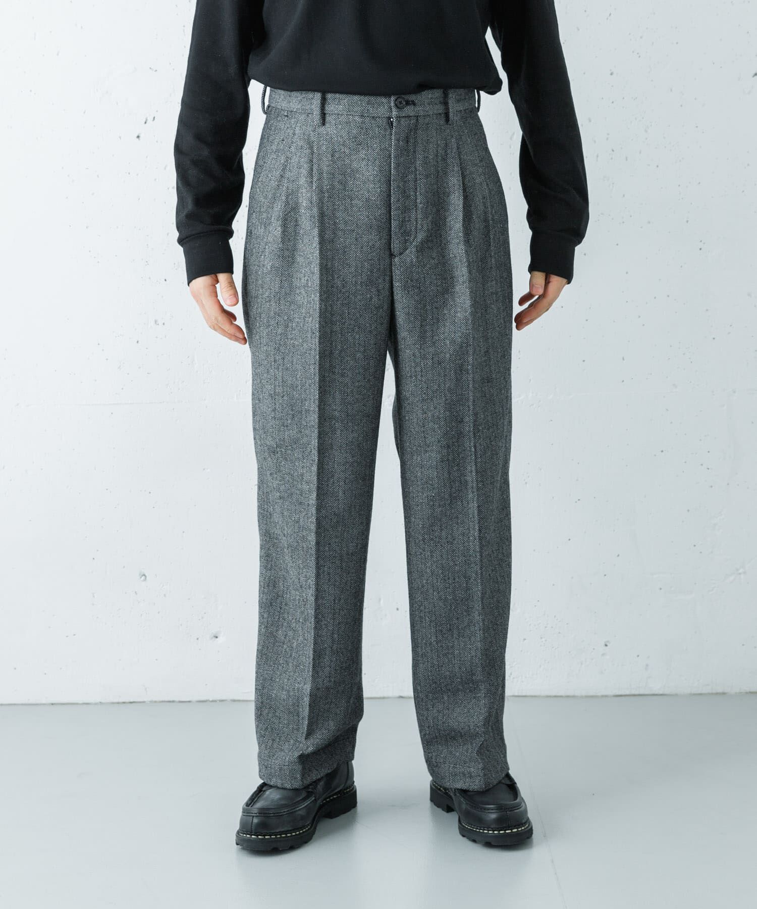 URBAN RESEARCH「ヘリンボーンワイドスラックス」|その他|