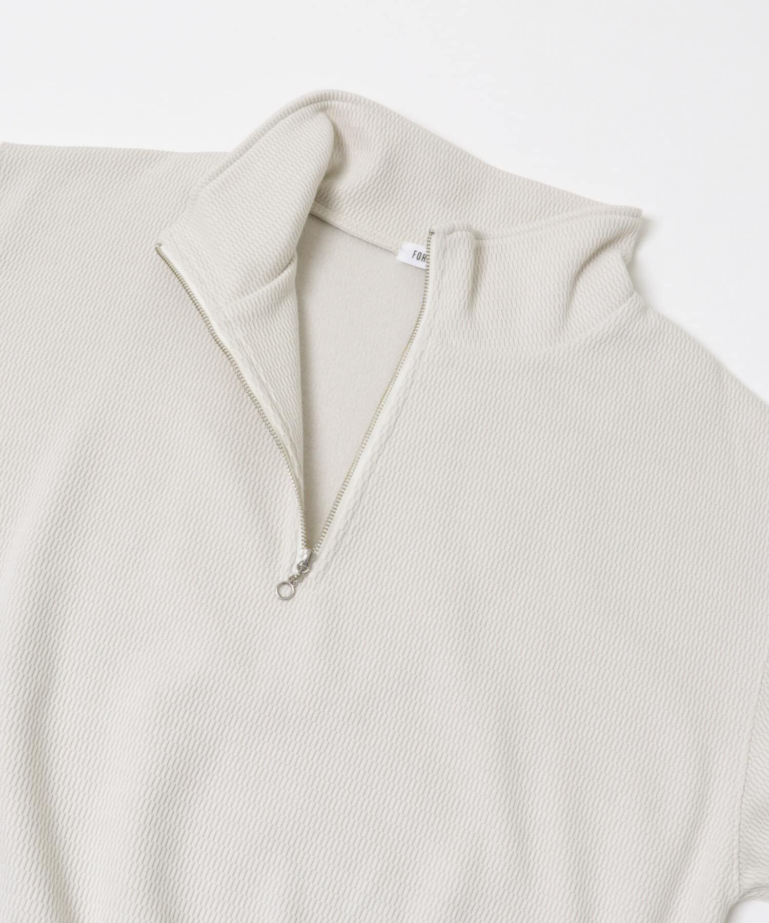 URBAN RESEARCH DOORS「FORK&SPOON　ハーフジップサーマルカットソー」|Tシャツ・カットソー|