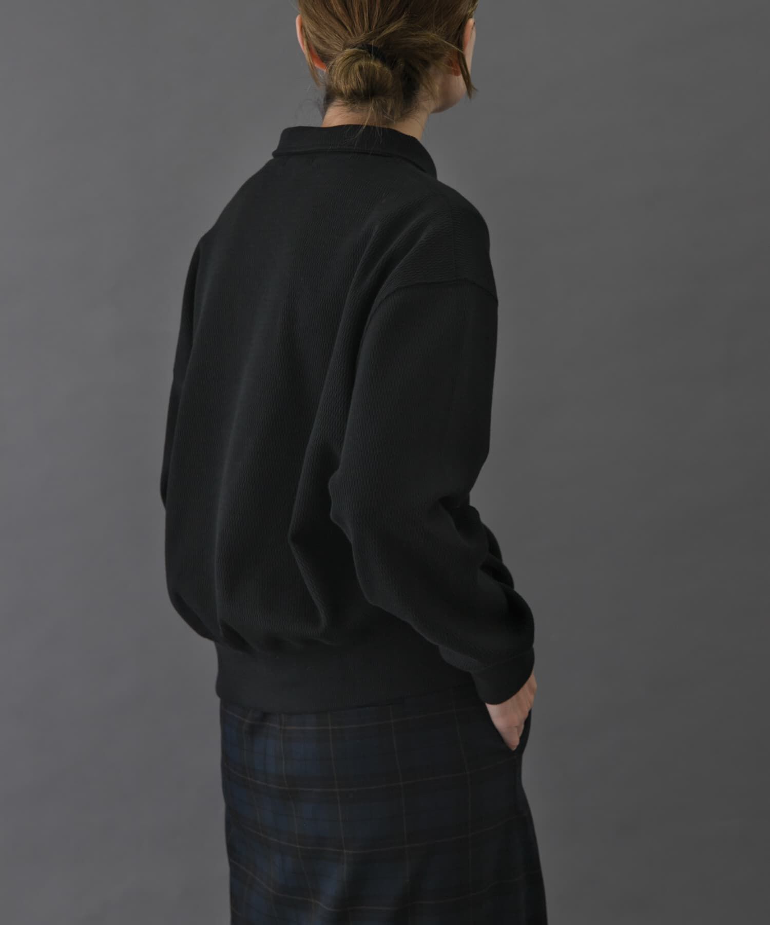 URBAN RESEARCH DOORS「FORK&SPOON　ハーフジップサーマルカットソー」|Tシャツ・カットソー|