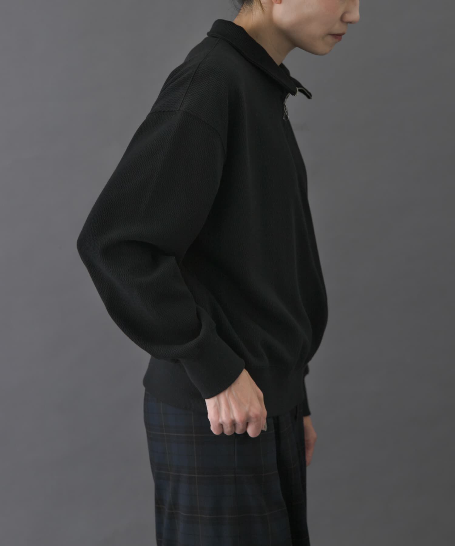 URBAN RESEARCH DOORS「FORK&SPOON　ハーフジップサーマルカットソー」|Tシャツ・カットソー|