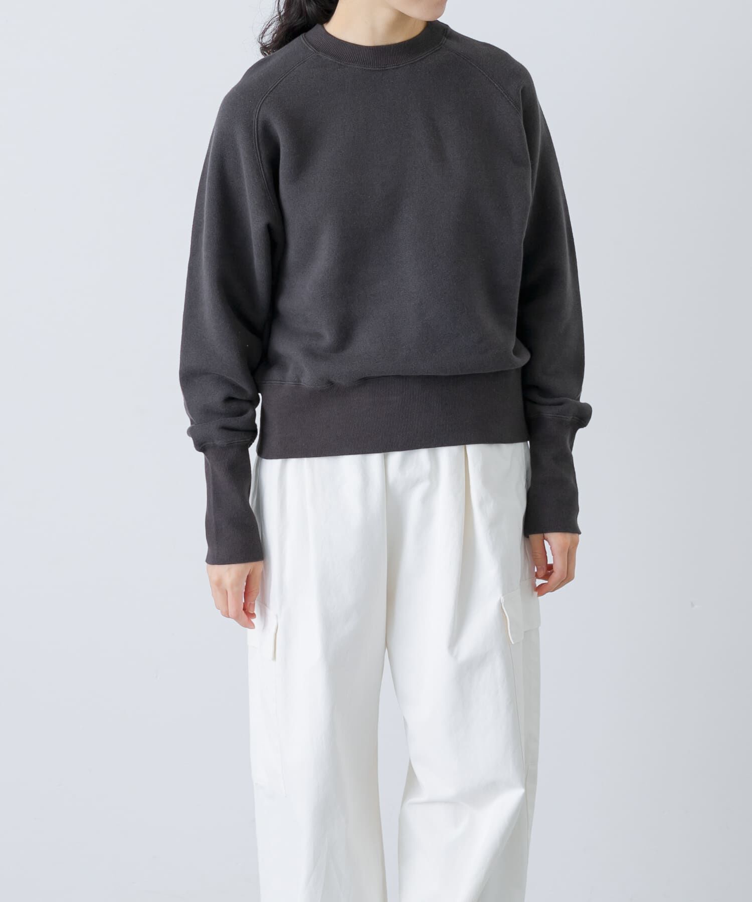 かぐれ「コットンリヨセルショートプルオーバー」|Tシャツ・カットソー|