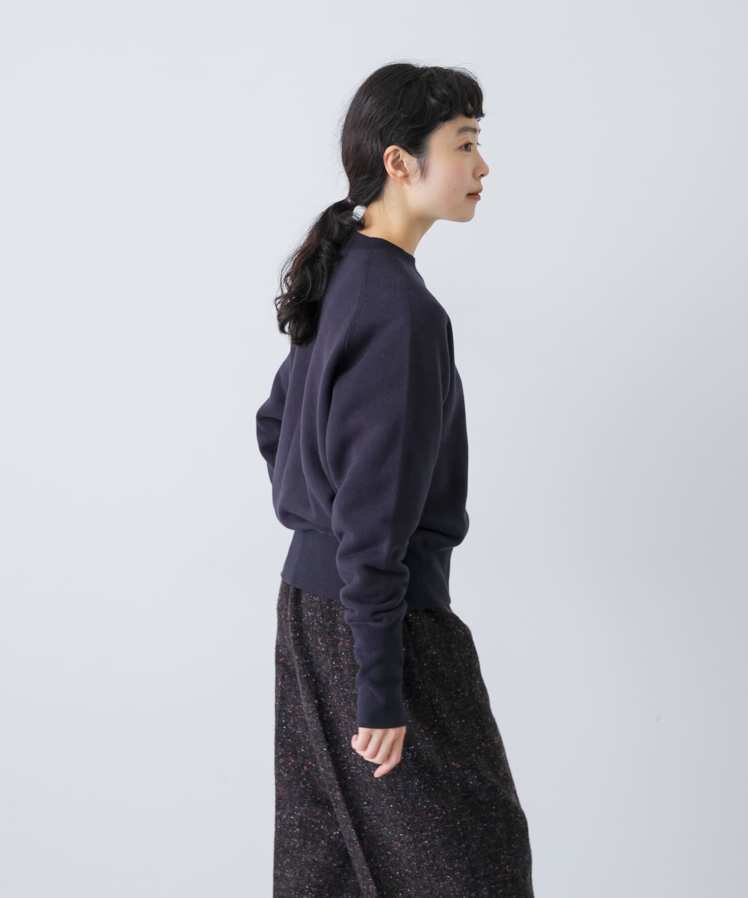 かぐれ「コットンリヨセルショートプルオーバー」|Tシャツ・カットソー|