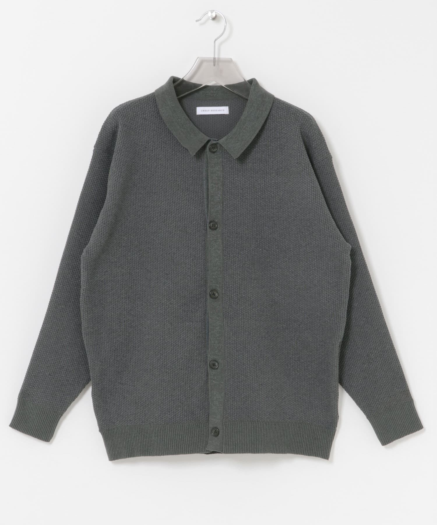URBAN RESEARCH「モールリュクスポロカーディガン」|カーディガン|