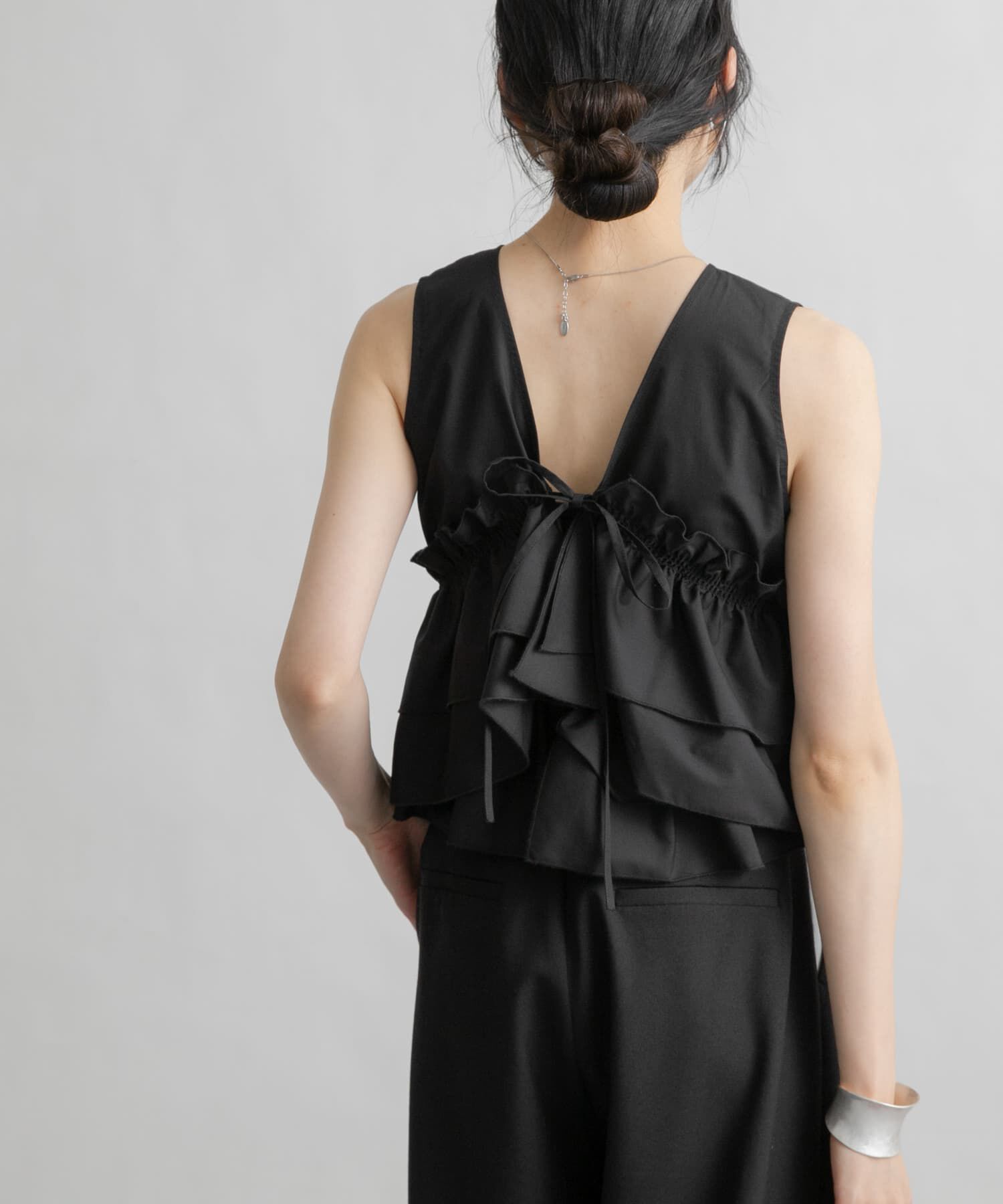  「マルチWAYクロスフリルブラウス」|シャツ・ブラウス|