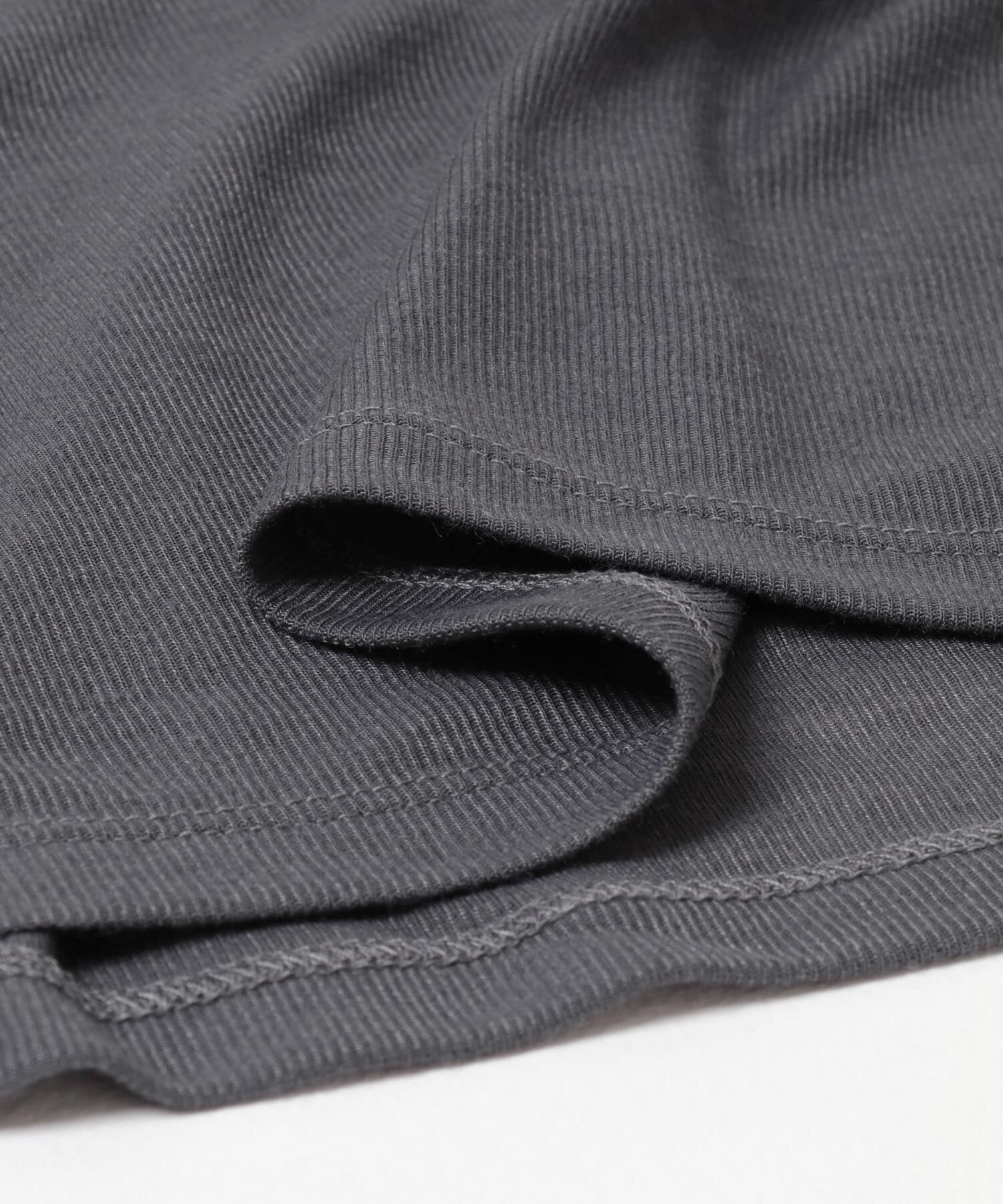  「シアーリブデザインカットソー」|Tシャツ・カットソー|