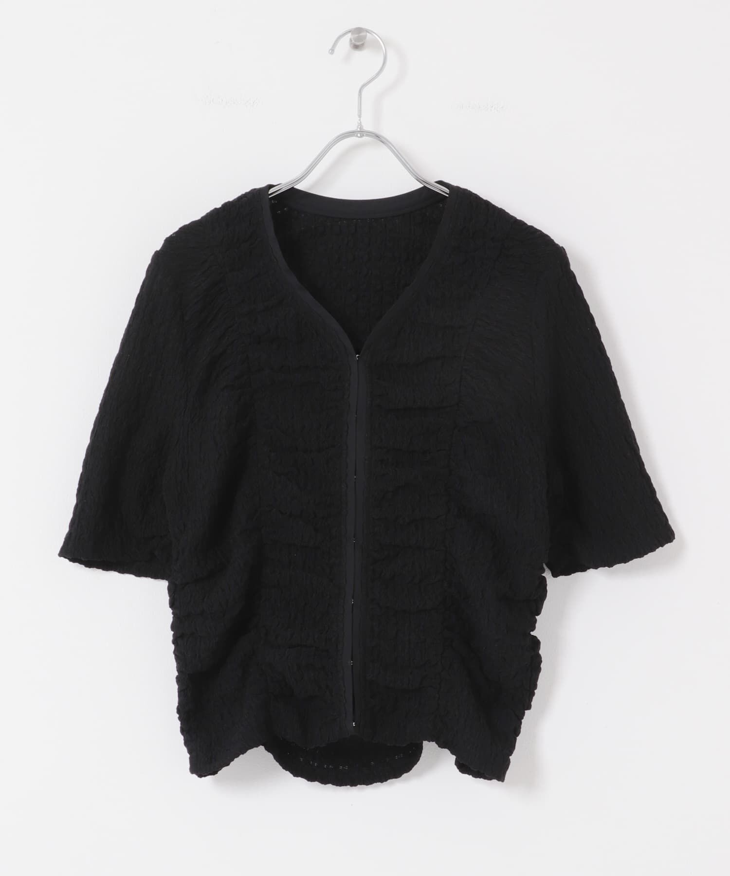  「シャーリングホックトップス」|Tシャツ・カットソー|