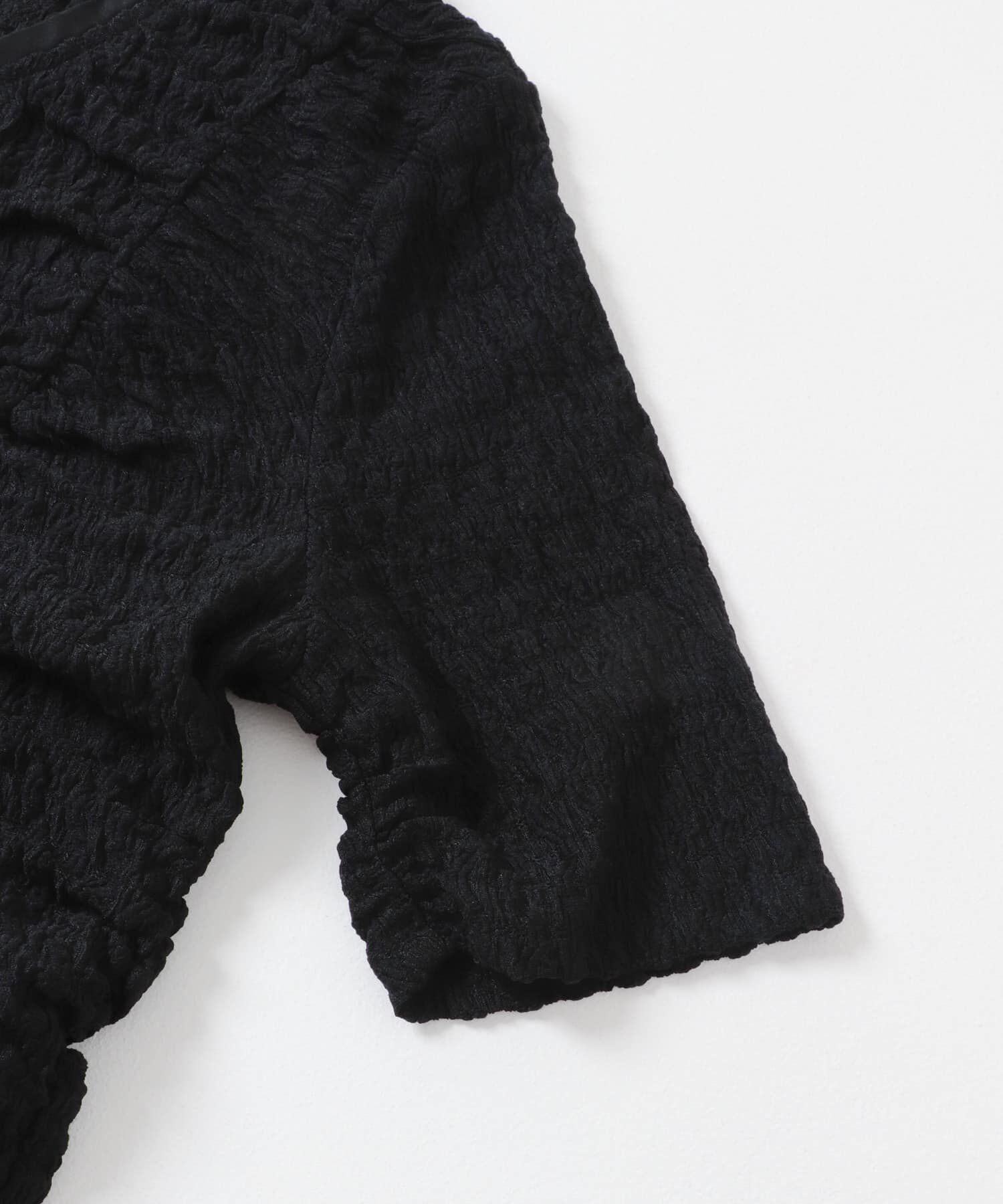  「シャーリングホックトップス」|Tシャツ・カットソー|