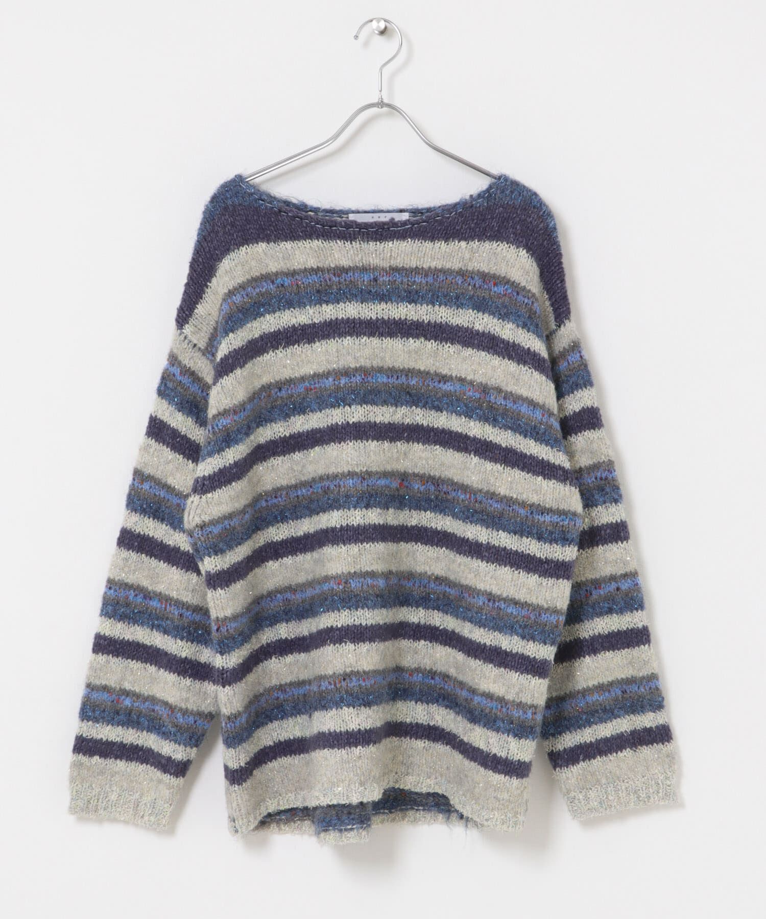  「マルチボーダールーズニット」|ニット・セーター|