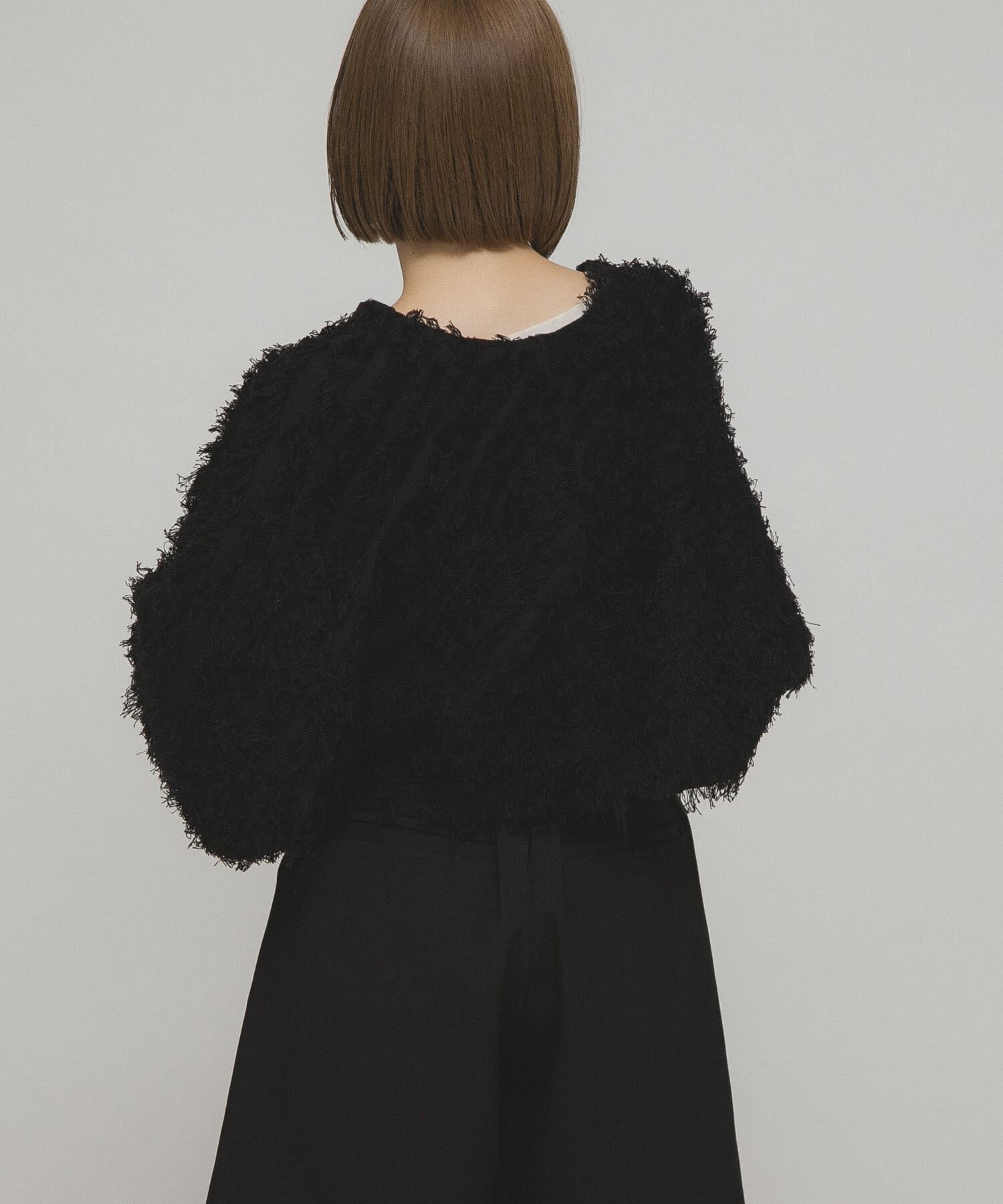  「2WAYフリンジカーディガン」|カーディガン|