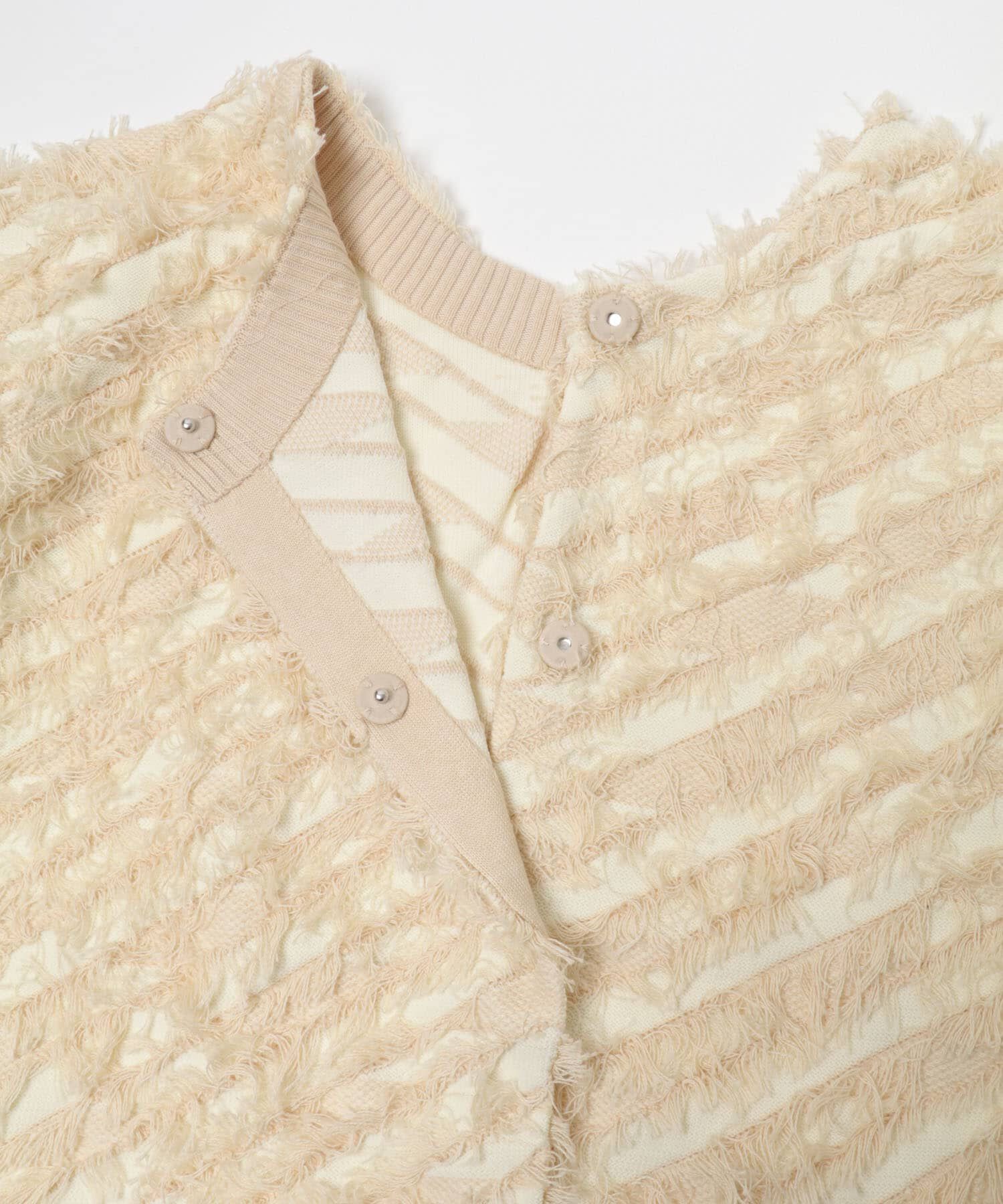  「2WAYフリンジカーディガン」|カーディガン|