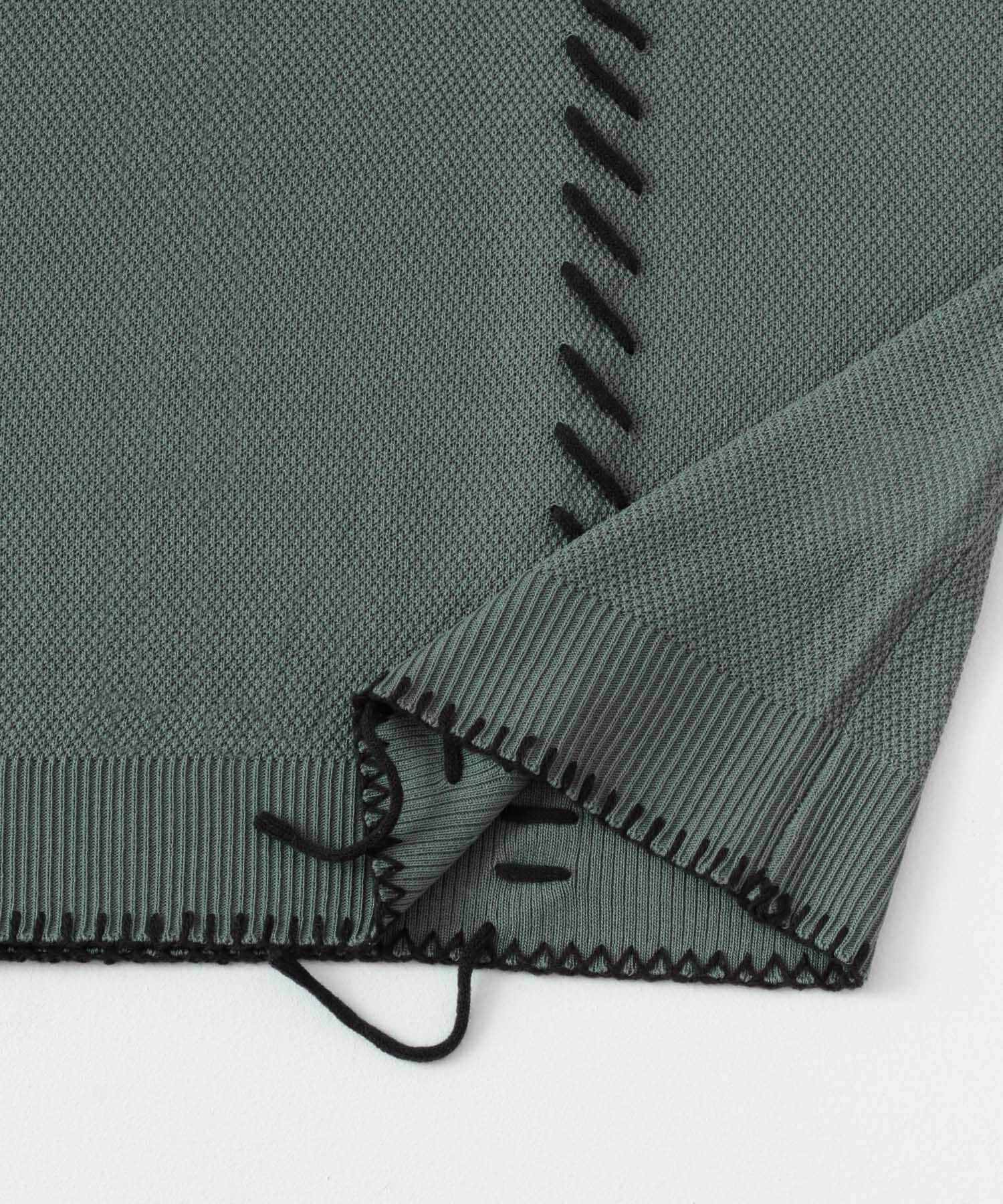 SENSE OF PLACE by URBAN RESEARCH「ブランケットステッチVネックベスト」|ベスト・ジレ|