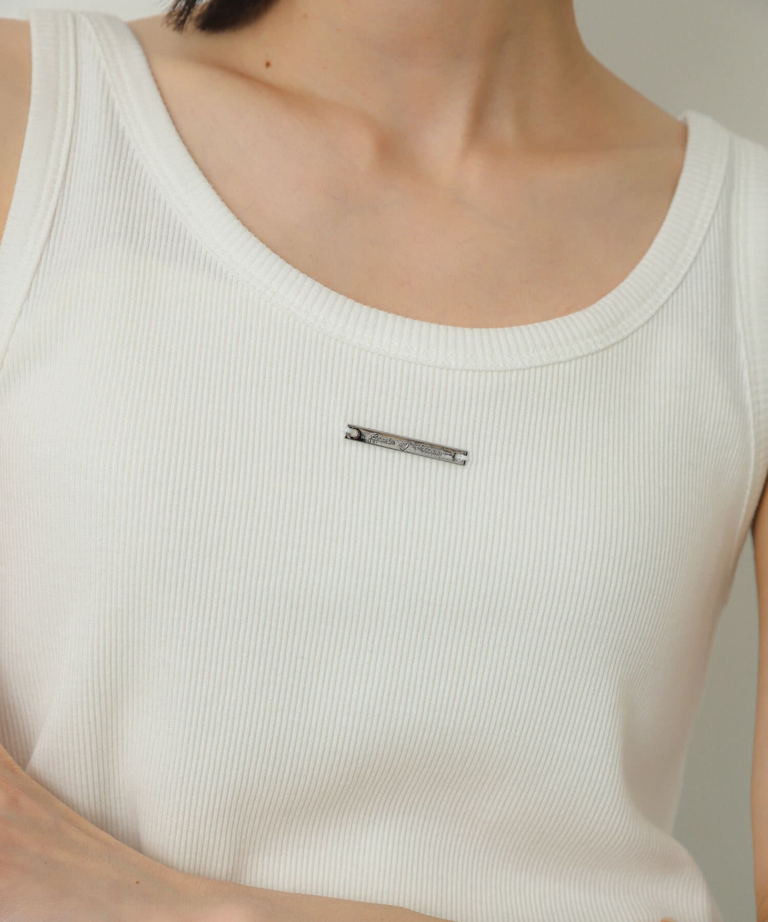 SENSE OF PLACE by URBAN RESEARCH「プレートピグメントタンクトップ」|タンクトップ|