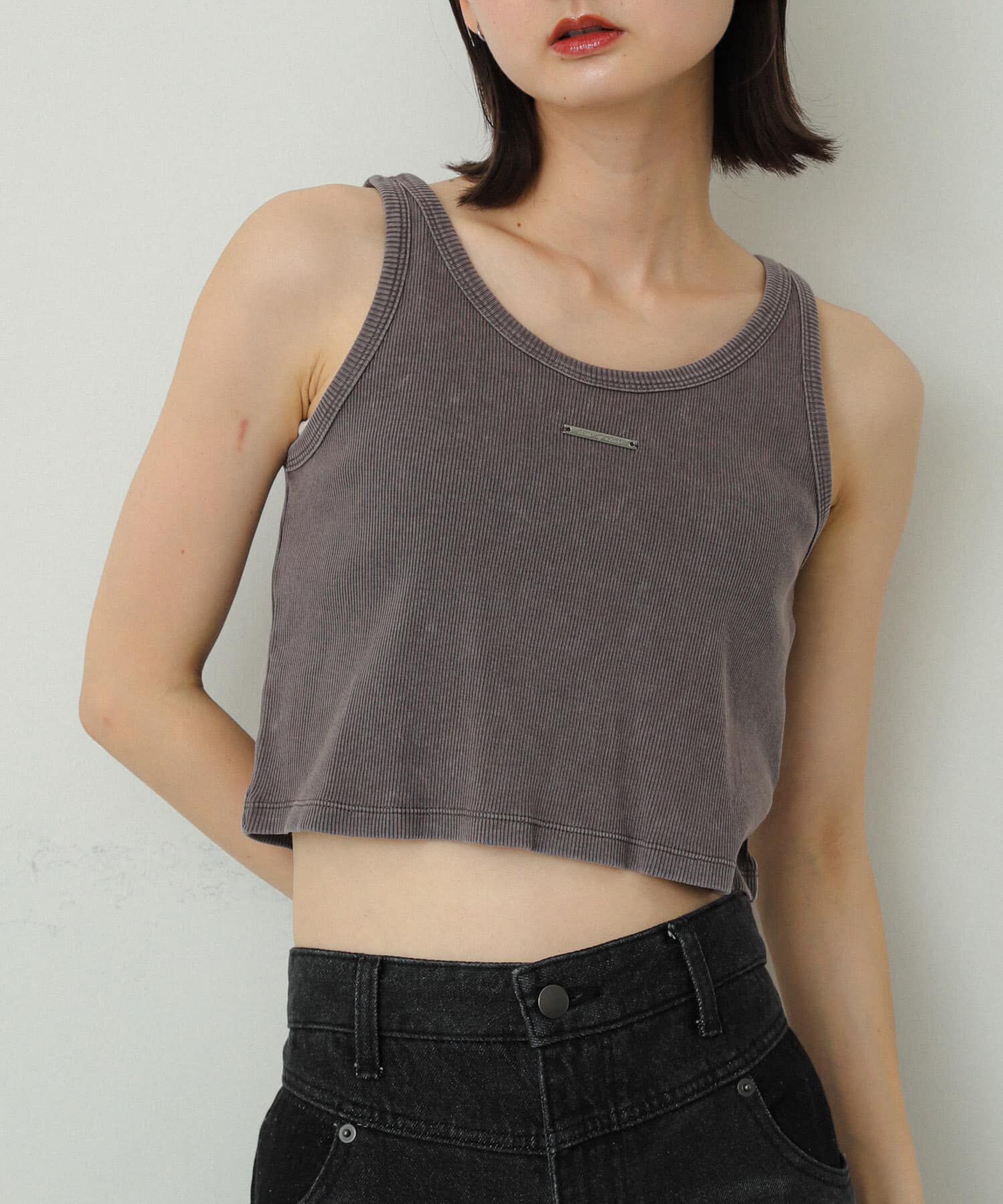 SENSE OF PLACE by URBAN RESEARCH「プレートピグメントタンクトップ」|タンクトップ|