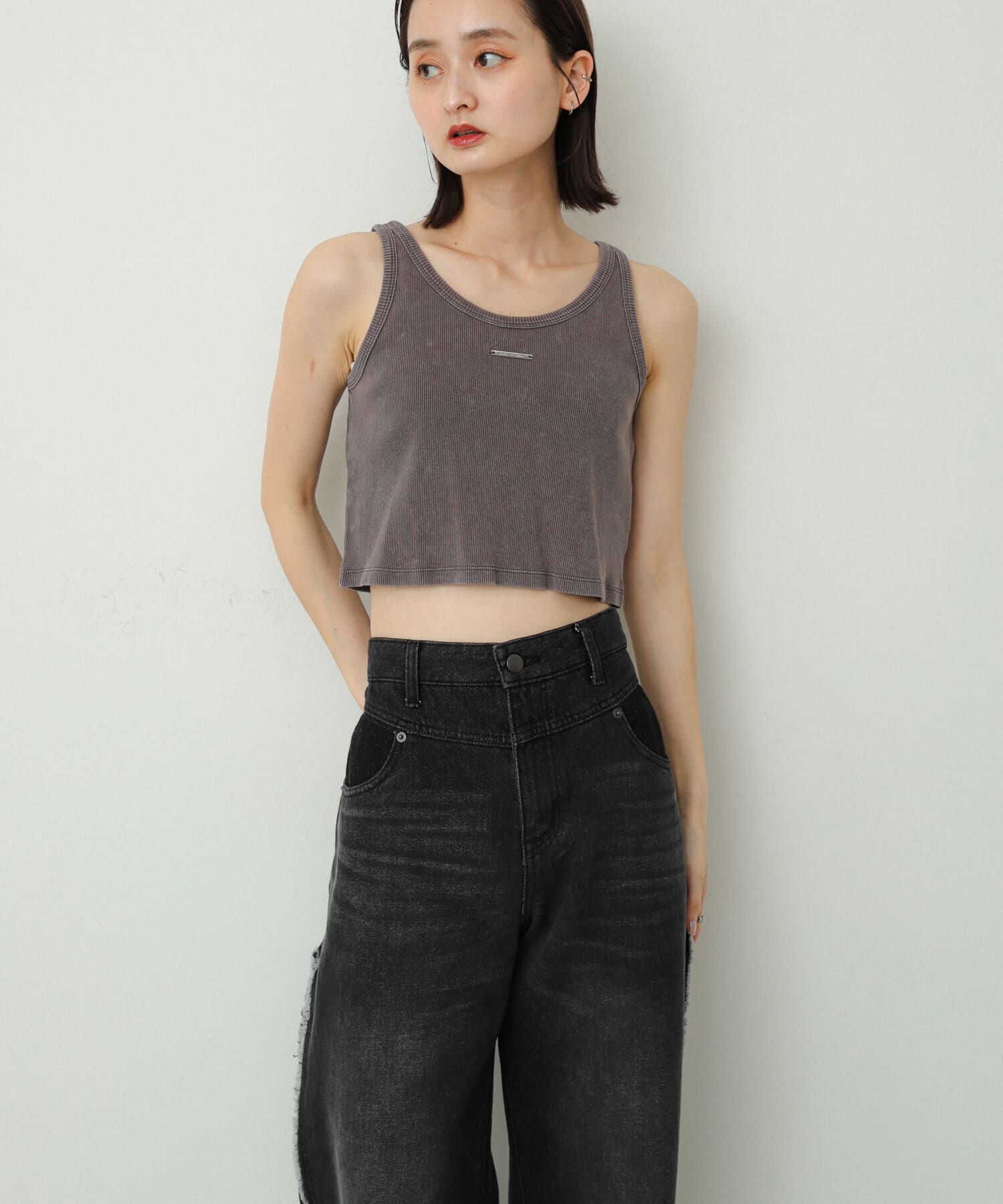 SENSE OF PLACE by URBAN RESEARCH「プレートピグメントタンクトップ」|タンクトップ|