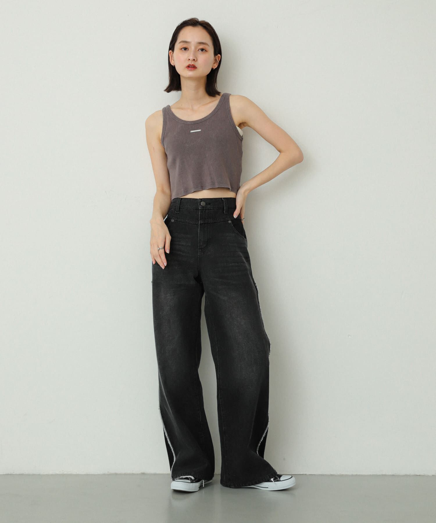 SENSE OF PLACE by URBAN RESEARCH「プレートピグメントタンクトップ」|タンクトップ|