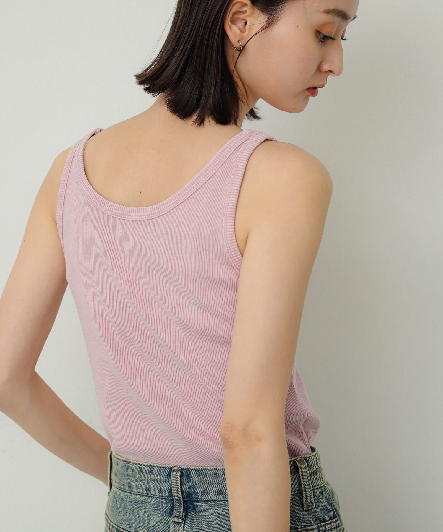 SENSE OF PLACE by URBAN RESEARCH「プレートピグメントタンクトップ」|タンクトップ|