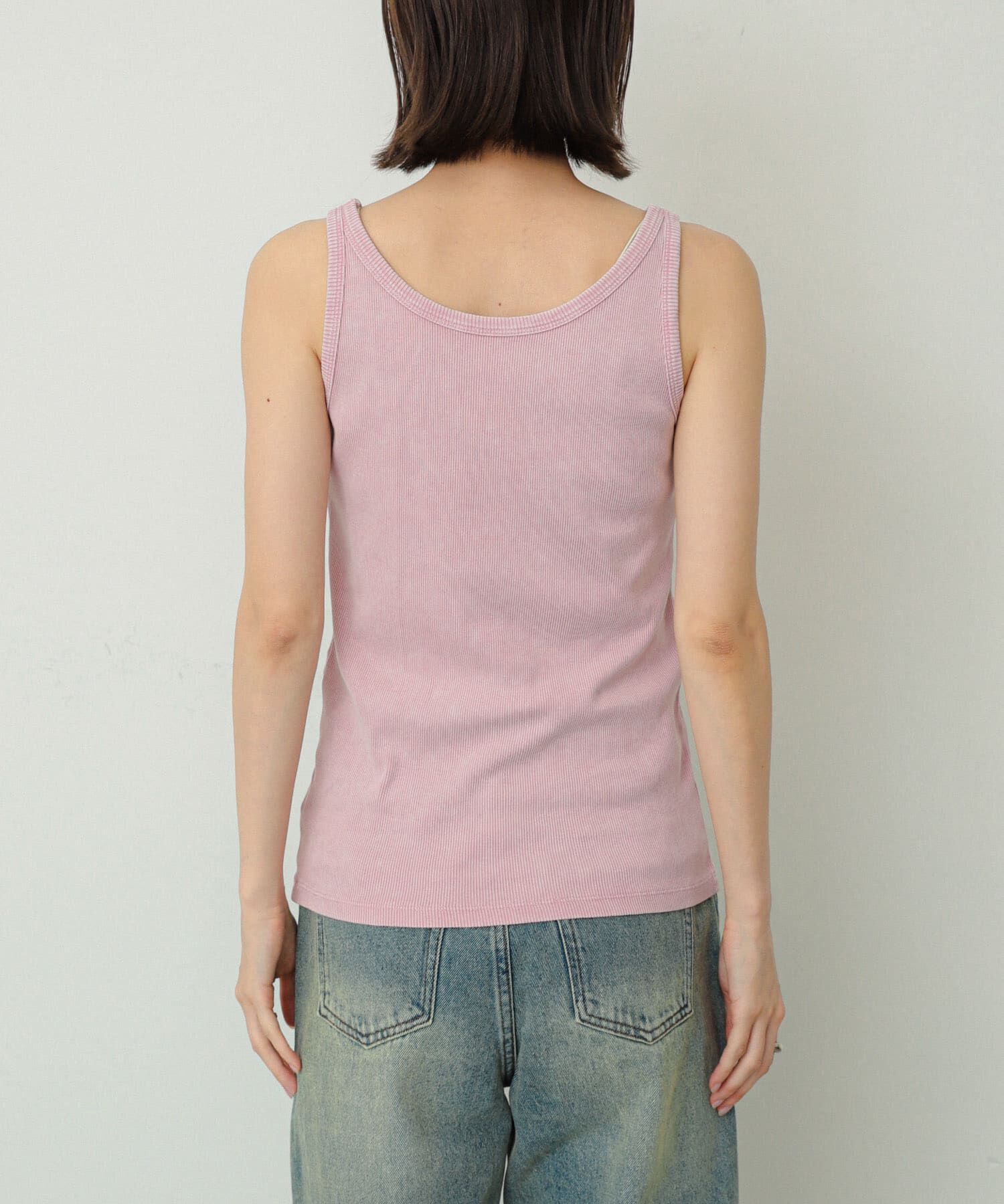 SENSE OF PLACE by URBAN RESEARCH「プレートピグメントタンクトップ」|タンクトップ|