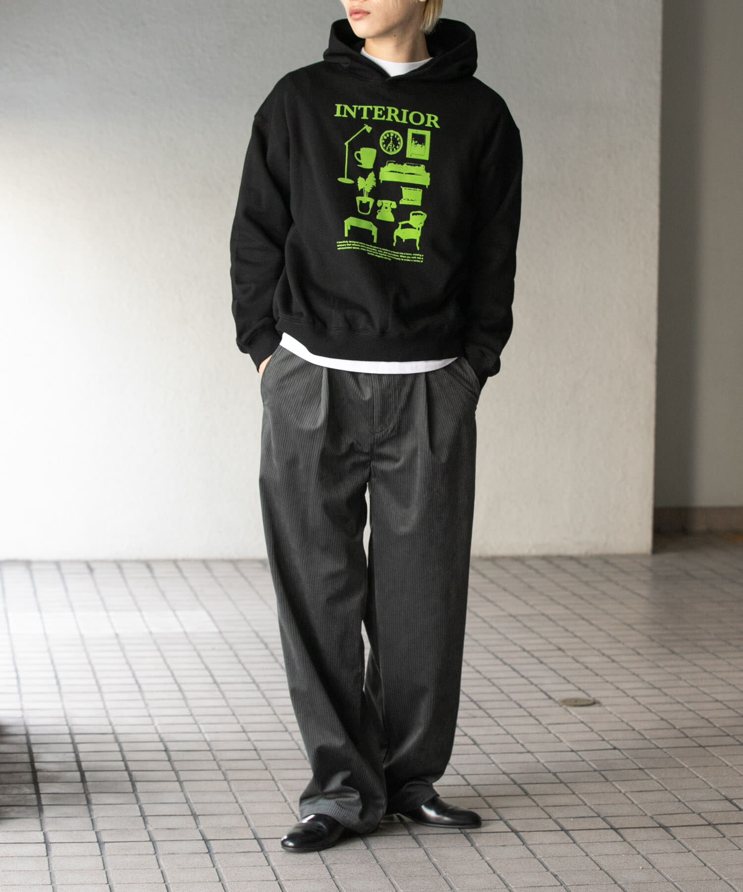 SENSE OF PLACE by URBAN RESEARCH「Furniture Graphic hoodie」|パーカー|