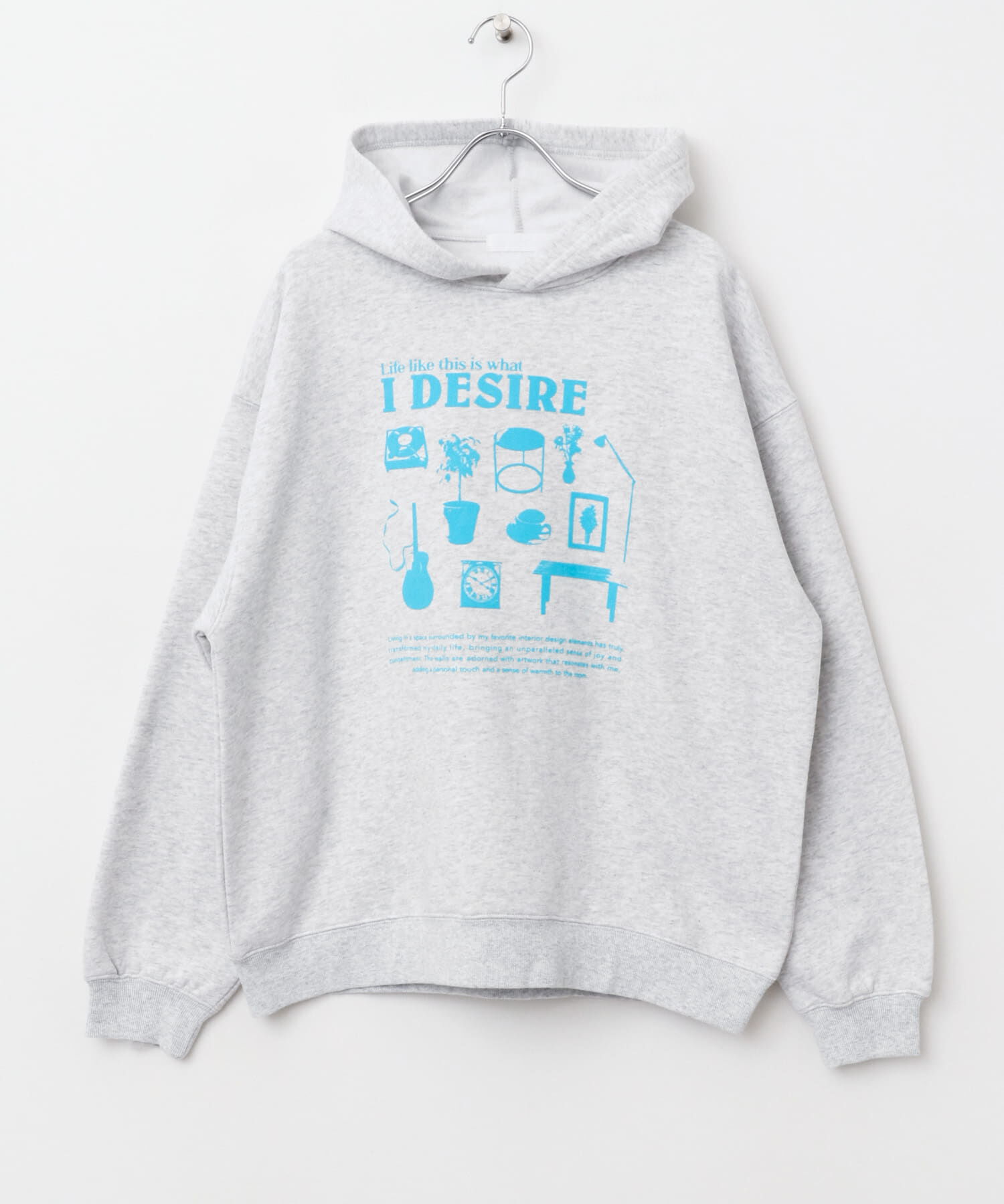 SENSE OF PLACE by URBAN RESEARCH「Furniture Graphic hoodie」|パーカー|