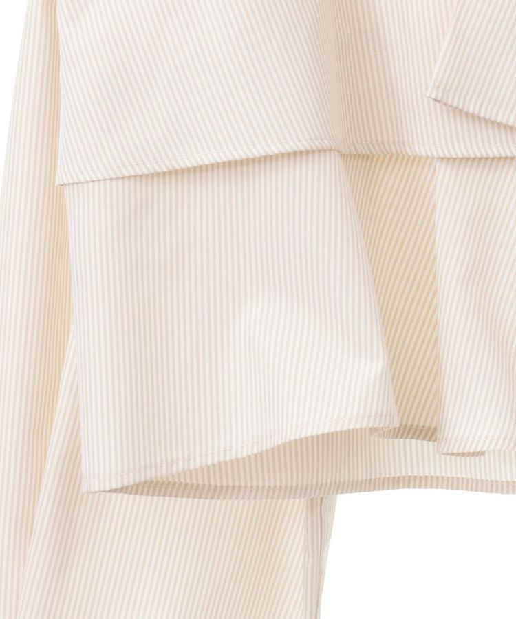 earth music&ecology「ティアードショートシャツ」|シャツ・ブラウス|