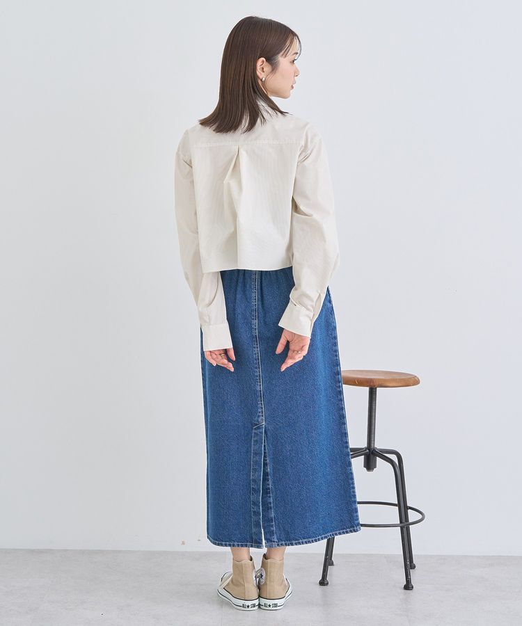 earth music&ecology「ティアードショートシャツ」|シャツ・ブラウス|