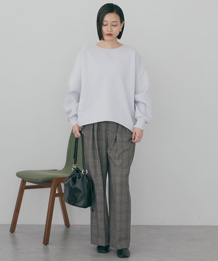 AMERICAN HOLIC「【WEB限定】袖タックコクーンポンチプルオーバー」|Tシャツ・カットソー|