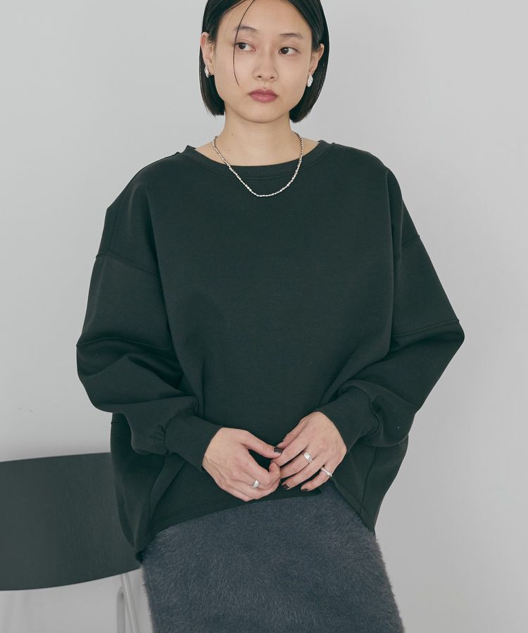 AMERICAN HOLIC「【WEB限定】袖タックコクーンポンチプルオーバー」|Tシャツ・カットソー|