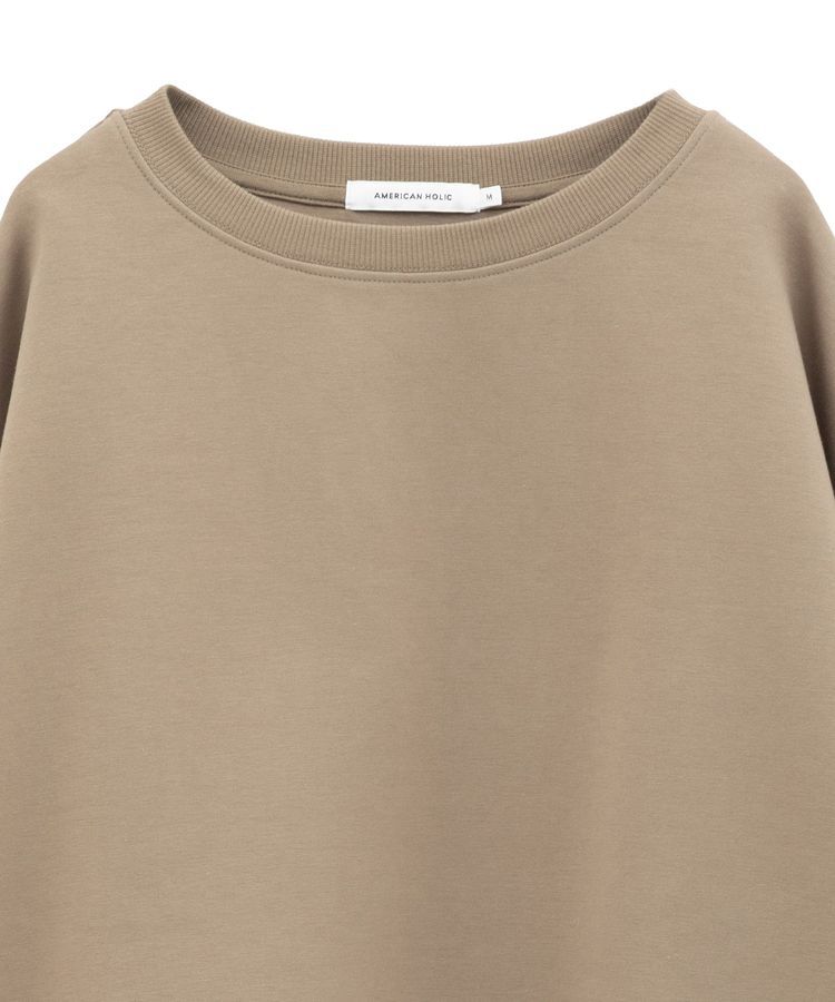 AMERICAN HOLIC「【WEB限定】袖タックコクーンポンチプルオーバー」|Tシャツ・カットソー|