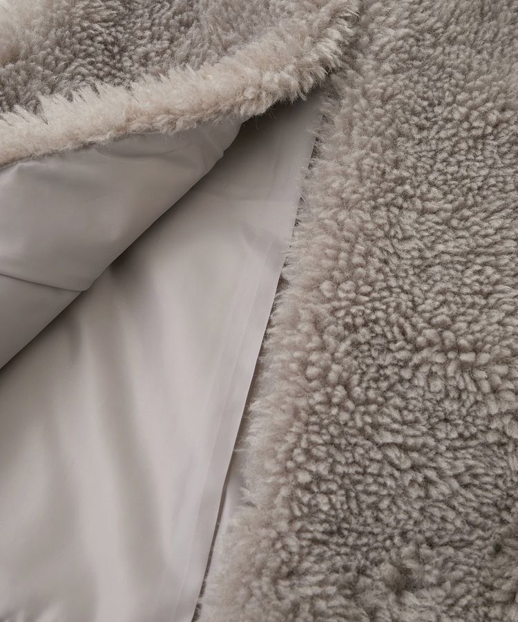 Green Parks「・ELENCARE DUE シープファーロングベスト」|ベスト・ジレ|